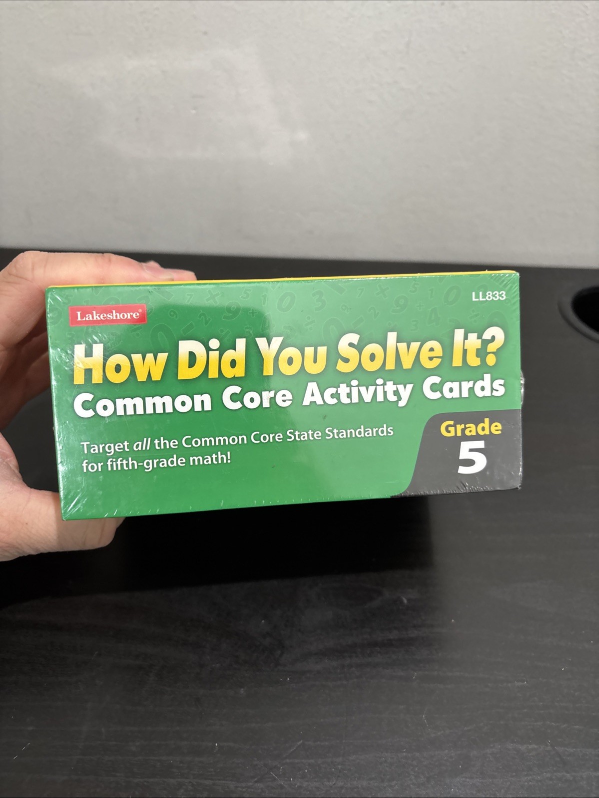 LAKESHORE How Did You Solve It? Grade 5 Common Core Activity Cards LL833 NEW