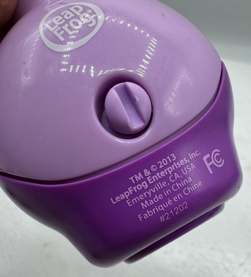 Leap Frog Tag Junior Reader Learn To Read System Handheld Purple Puppy Dog