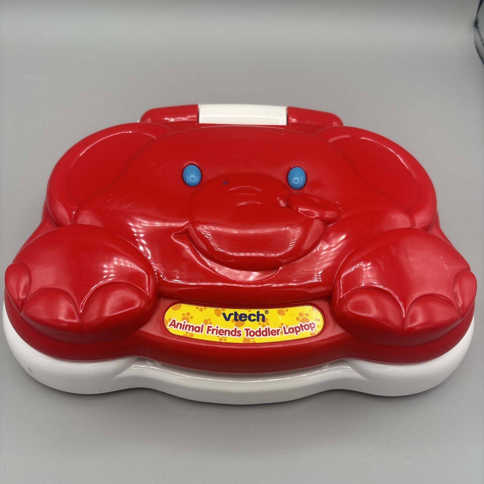 VTECH ANIMAL FRIENDS TODDLER LAPTOP Model 1031 Animals Numbers Shapes Music