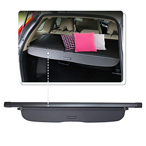 NewYall Rear Trunk Luggage Tonneau Retractable Cargo Cover Shade Shield for