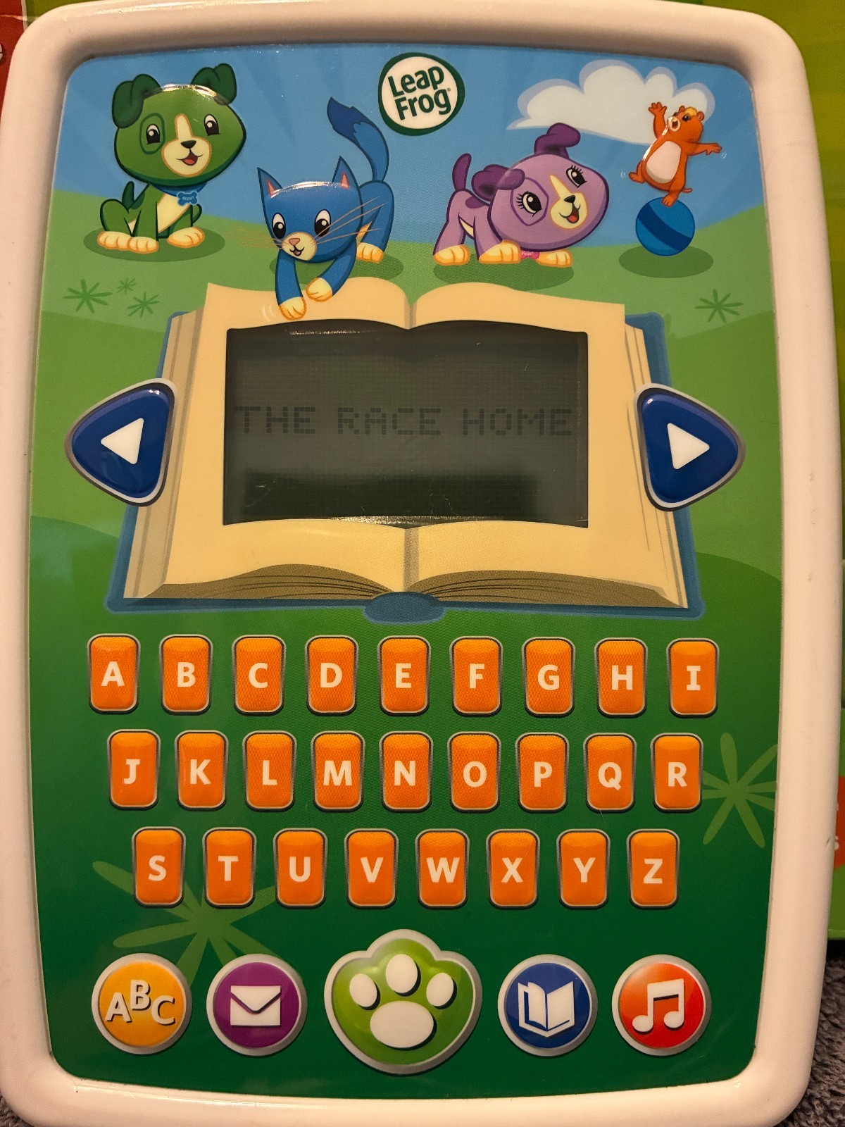 Leap Frog My Own Story Time Pad Learning Educational Tad Leap Pad – Tested