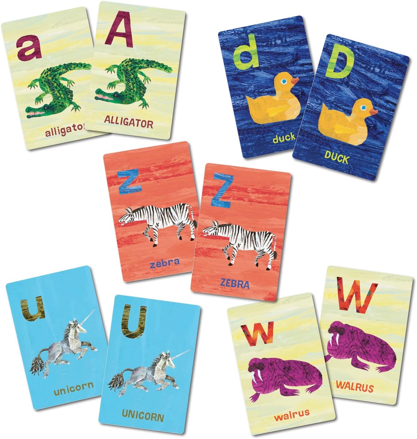 World of Eric Carle Alphabet Go Fish Card Game