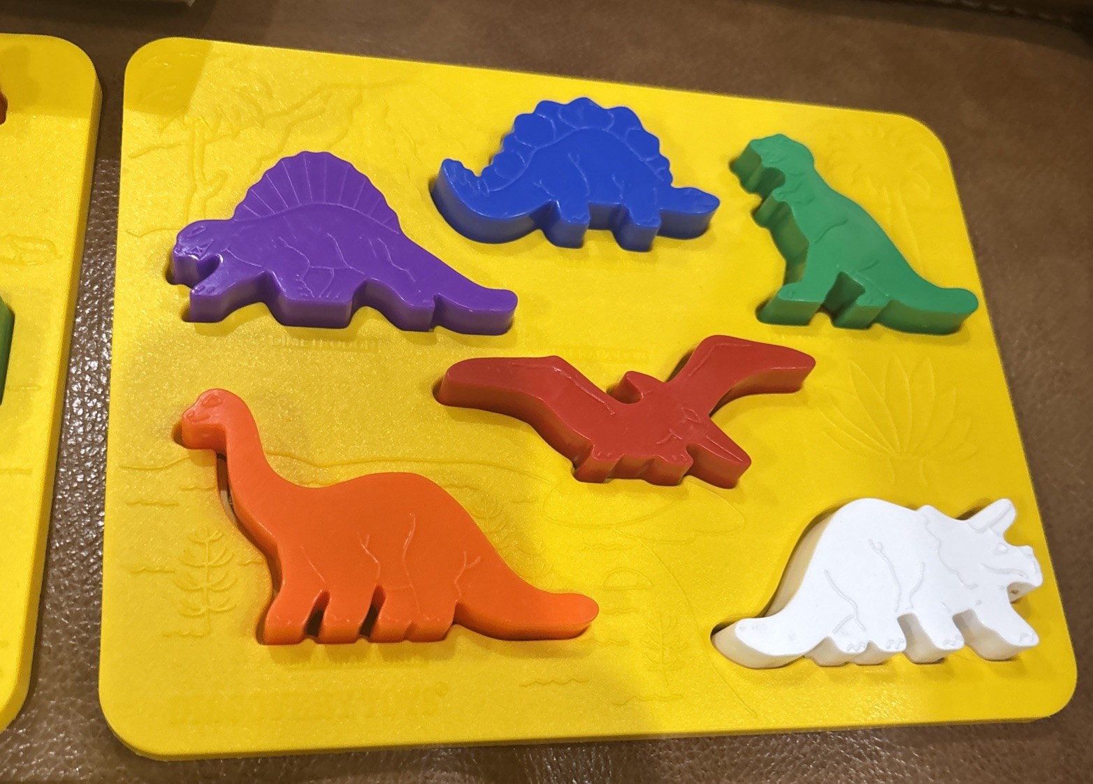 Vintage Discovery Toys Place and Trace Puzzle Animals Vehicles & Tangram 7 Pc