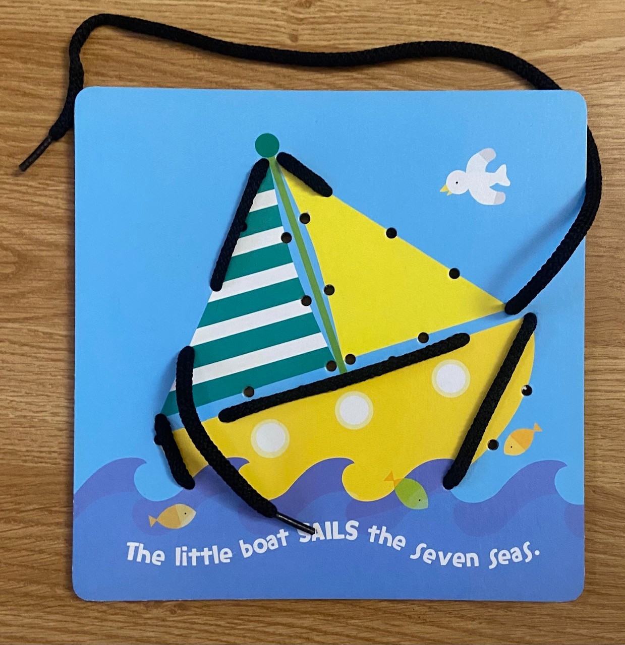 CHOOSE YOUR OWN – Thick Durable Cardstock Adventure Lacing Cards with Sentences