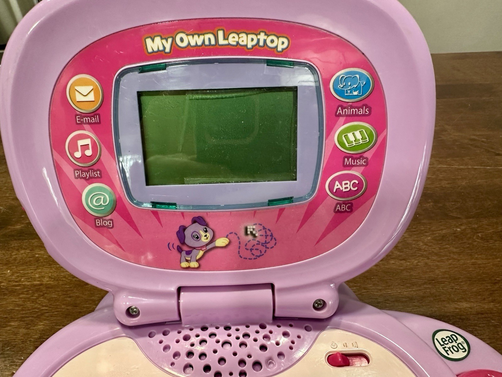 Leap Frog My Own Leaptop Laptop 2010 Purple Pink Tested Works Great Learning