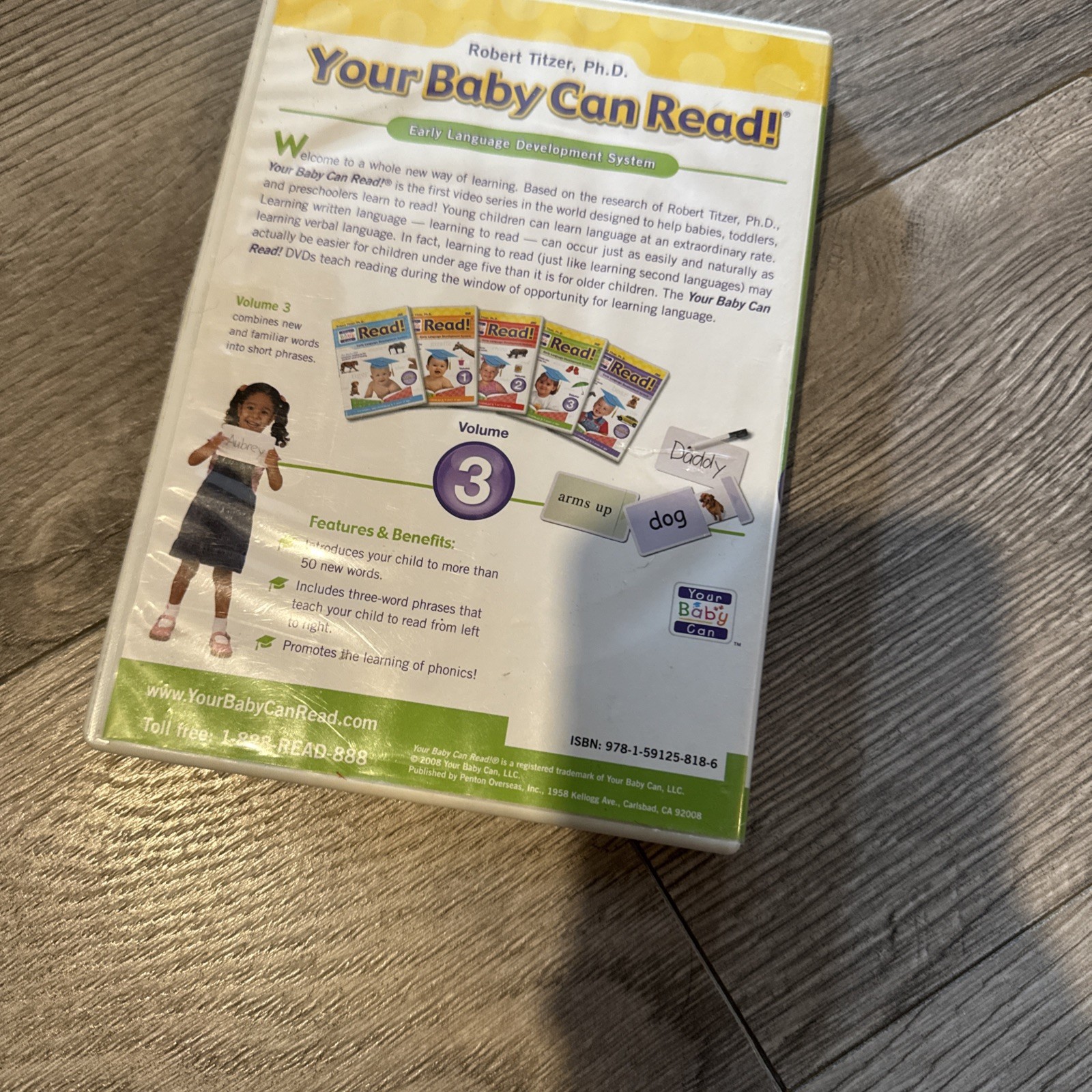 Used Your Baby Can Read Early Language Development DVD Volume 3