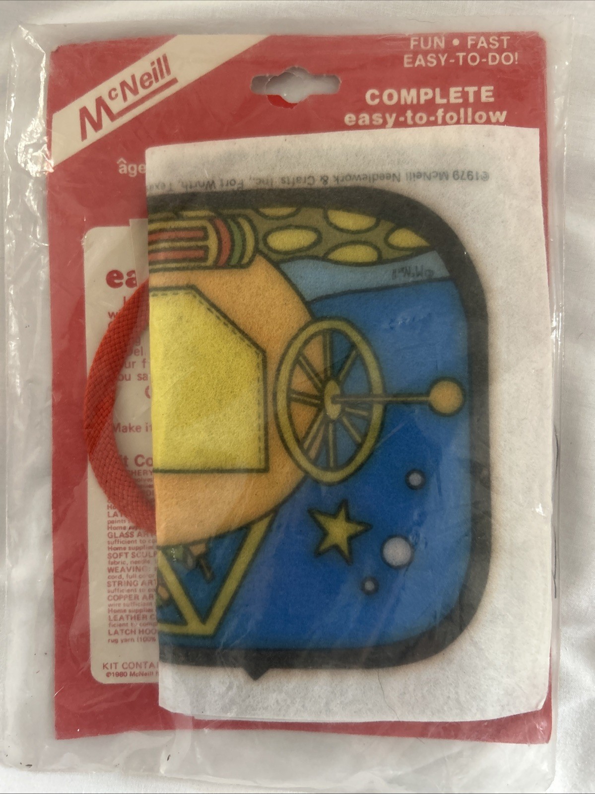 Vintage 1979 McNeill Learning Toy Activity Kit Space Ship NOS Unopened