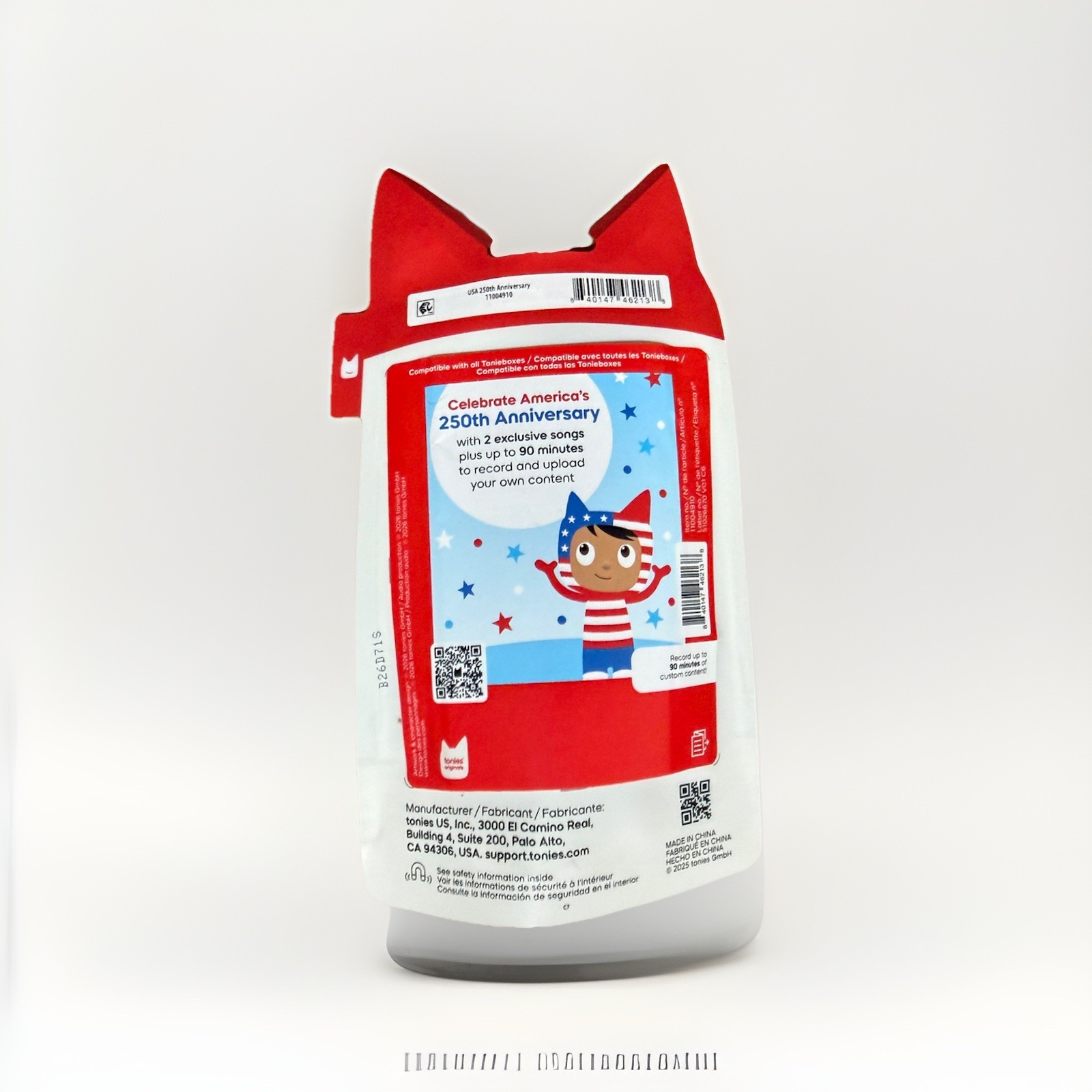 America 250 Limited Edition Creative Tonies Character America’s 250th *Sold Out*