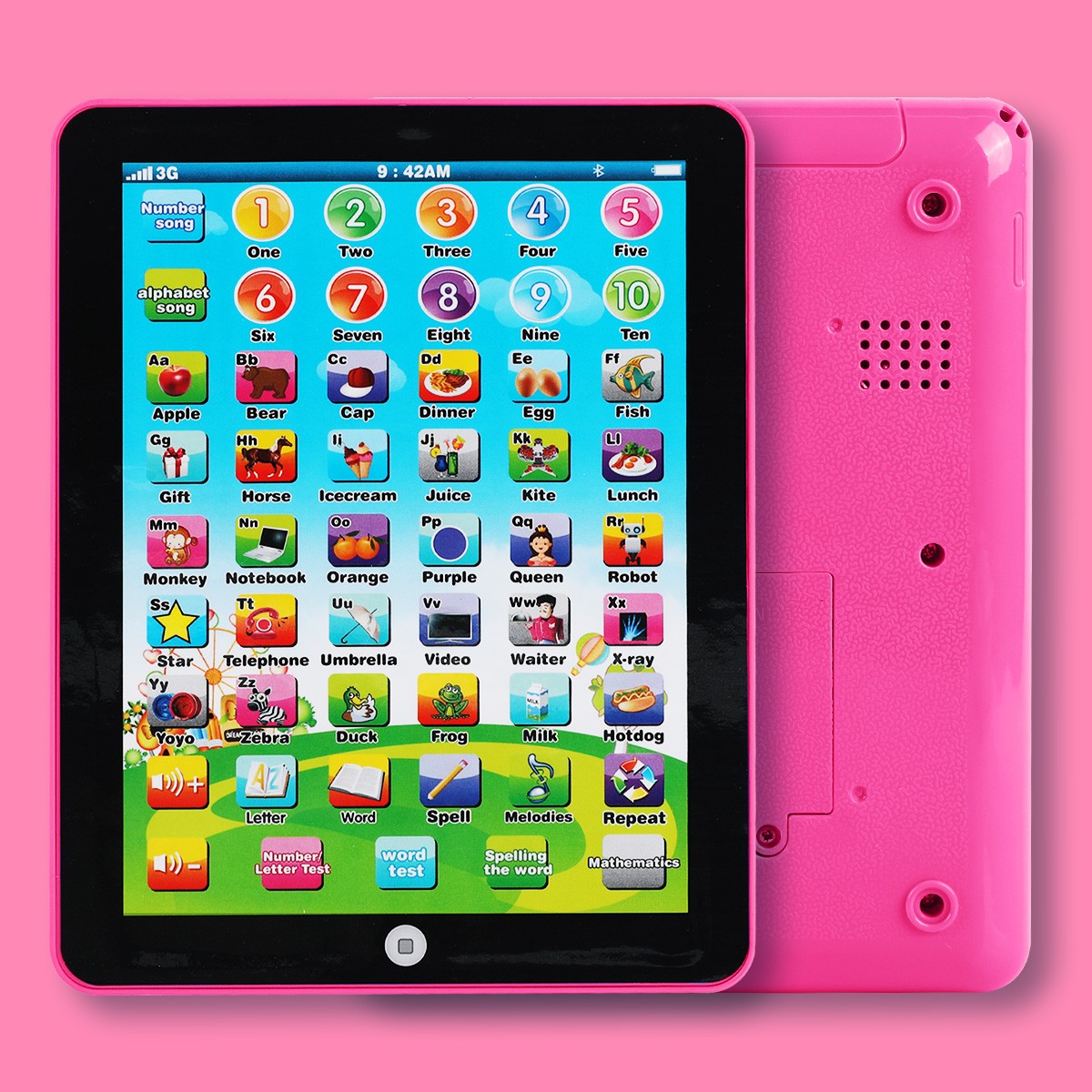 Educational Learning Tablet Toy Cell Phone for Kids Age 2 3 4 5 6 7 8 Years Old
