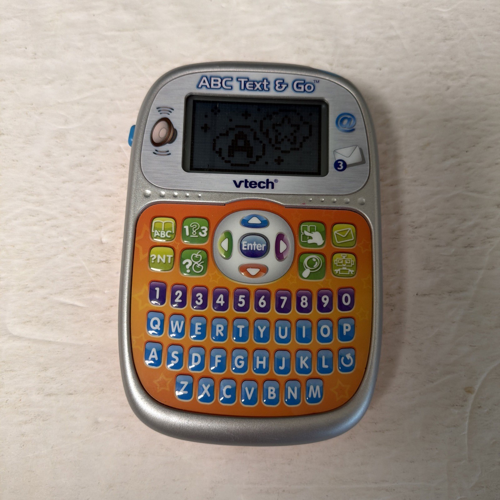 Vtech ABC Text and Go Motion Educational Handheld Electronic Toy Tested Works