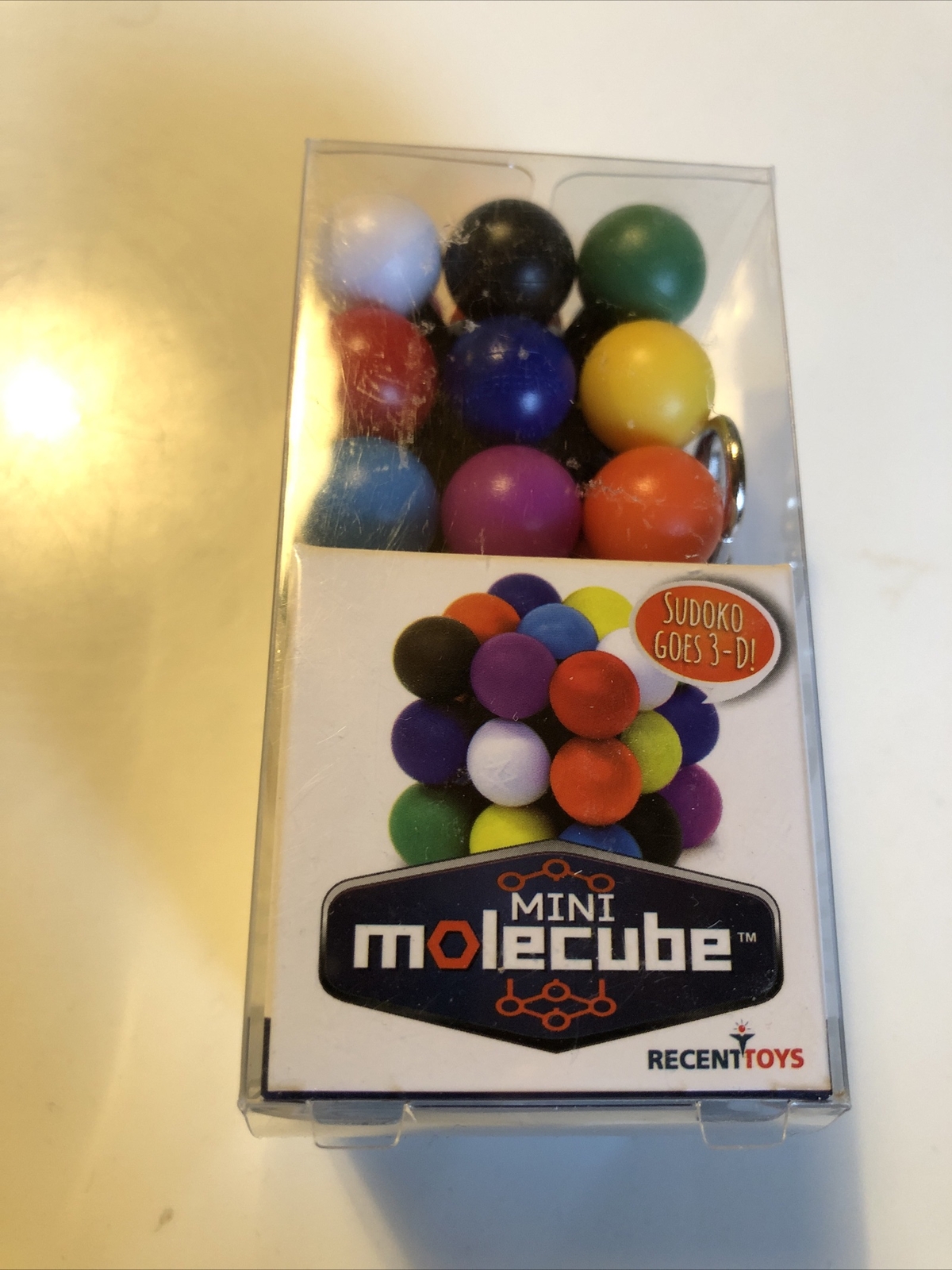 Mini Mefferts Keychain Mini Molecube Puzzle 06866