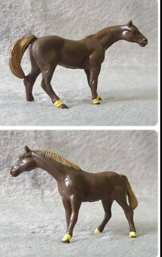 18 Pcs Plastic Miniature Pony Horse Toy Figurines Cake Toppers