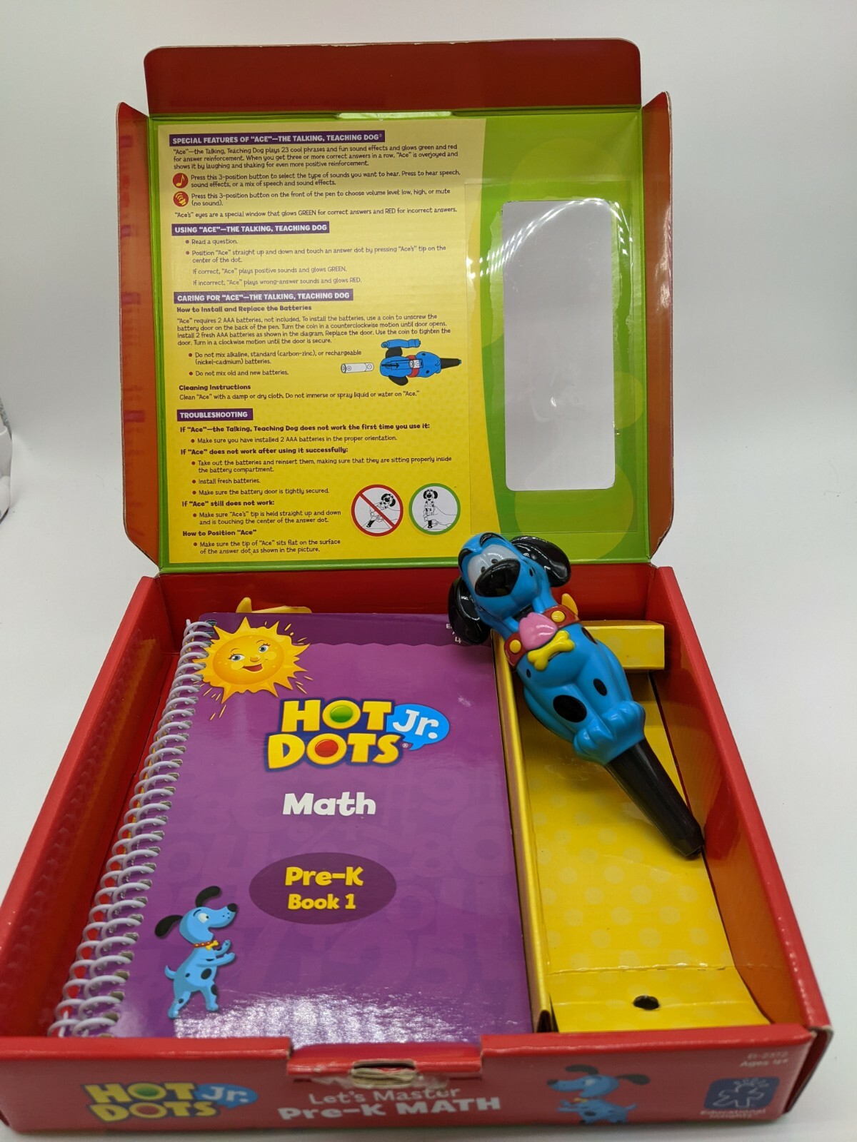 Educational Insights Hit Dots Jr. Master Pre-K Math Ages 4+