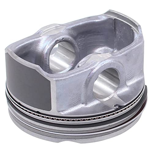 NewYall Set of 4 Engine Piston with Pin and Rings for Hyundai Accent/Veloster