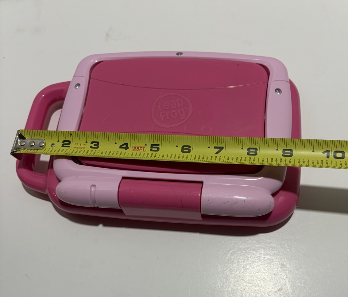 LeapFrog 2 In 1 My Own Leaptop Touch Laptop Tablet Computer For Kids Pink Tested