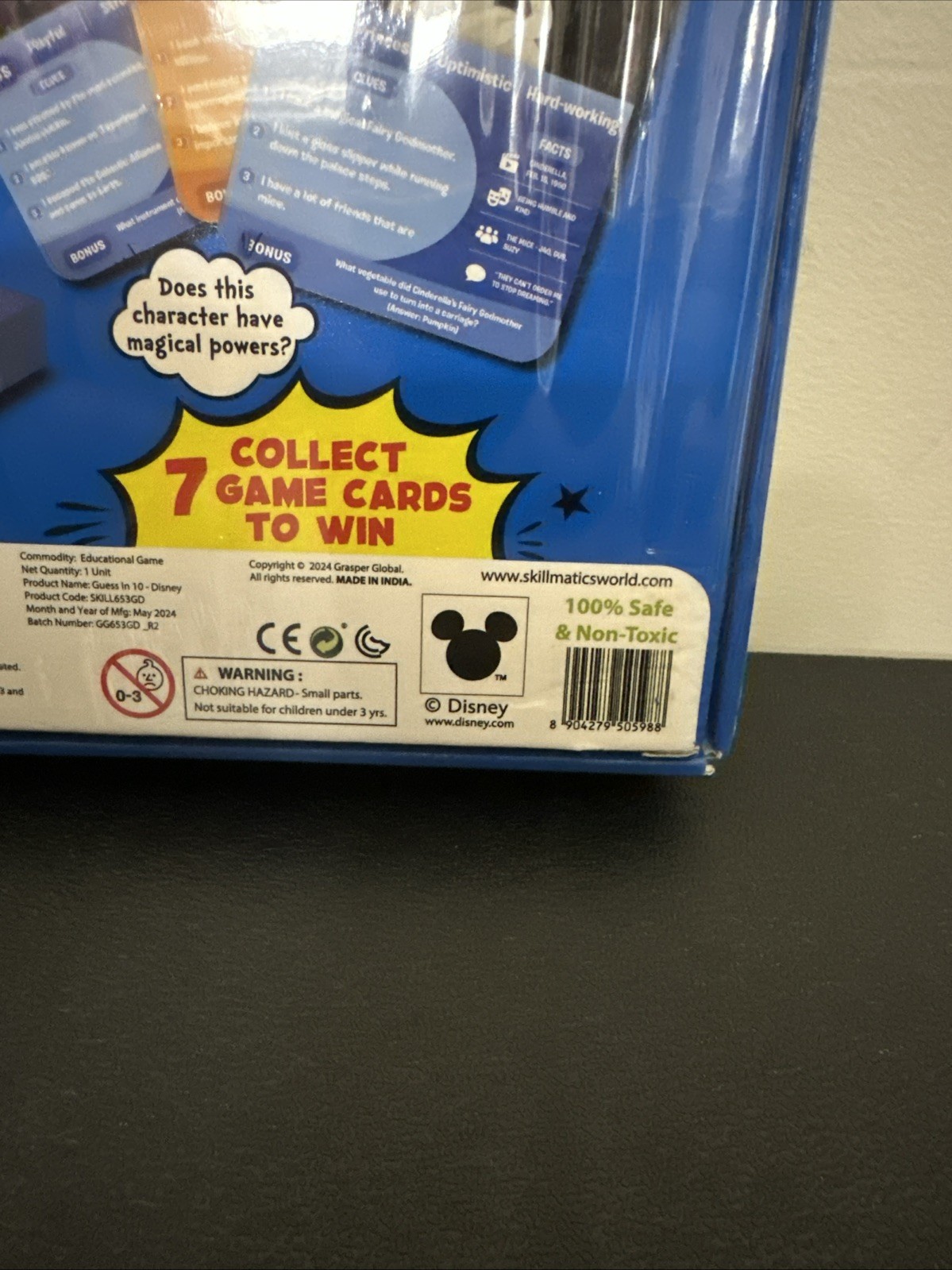 Skillmatics Guess in 10 Card Game DISNEY EDITION 2-6 Player Age 6-99 NIB! (F5)