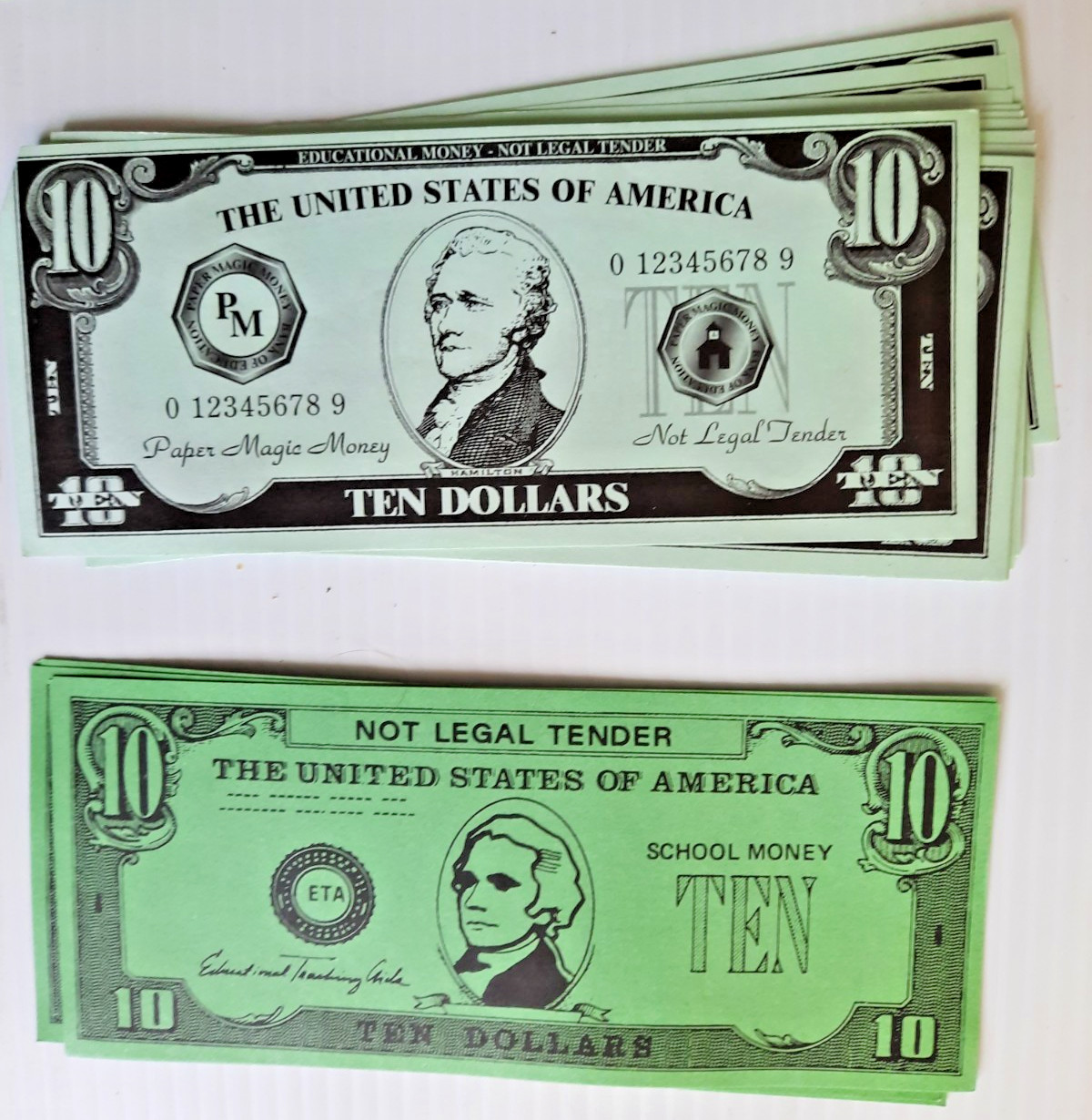 Vintage Play Money With Sacagawea Coins Homeschool Education No Nickels 0