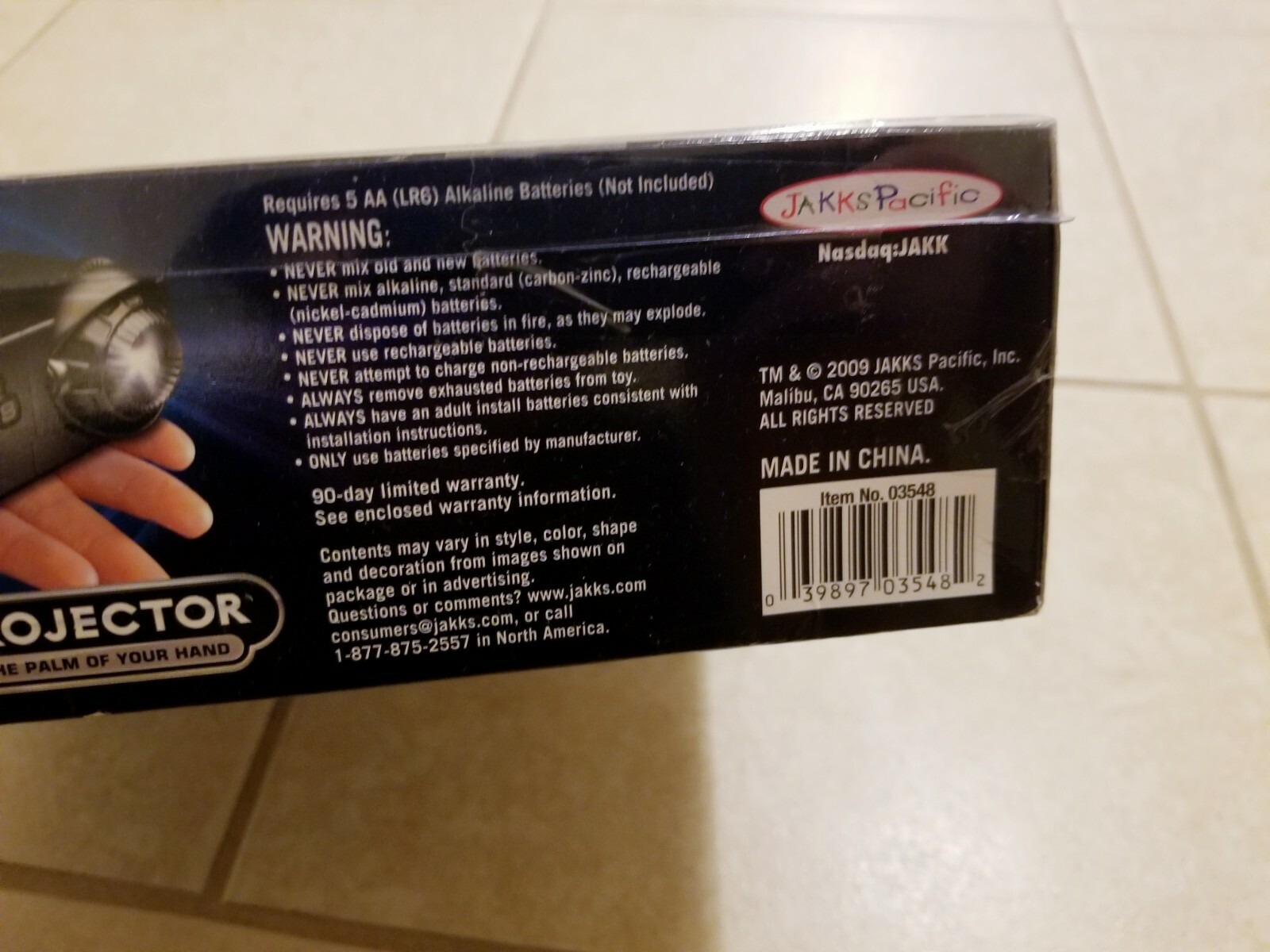 Jakks Pacific Bionic Eye Eye Clops Series Plug-In TV Microscope 2009 NIB