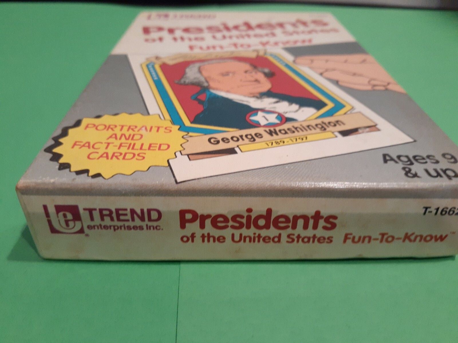 Trend Presidents of the United States Fun-To-Know Flash Cards 1992 T-1662