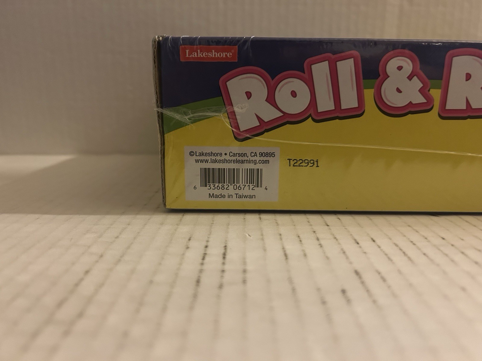 NEW Lakeshore Roll & Read Word Family Game (EE568) Ages 6 And Up, SEALED 1-4 Pla