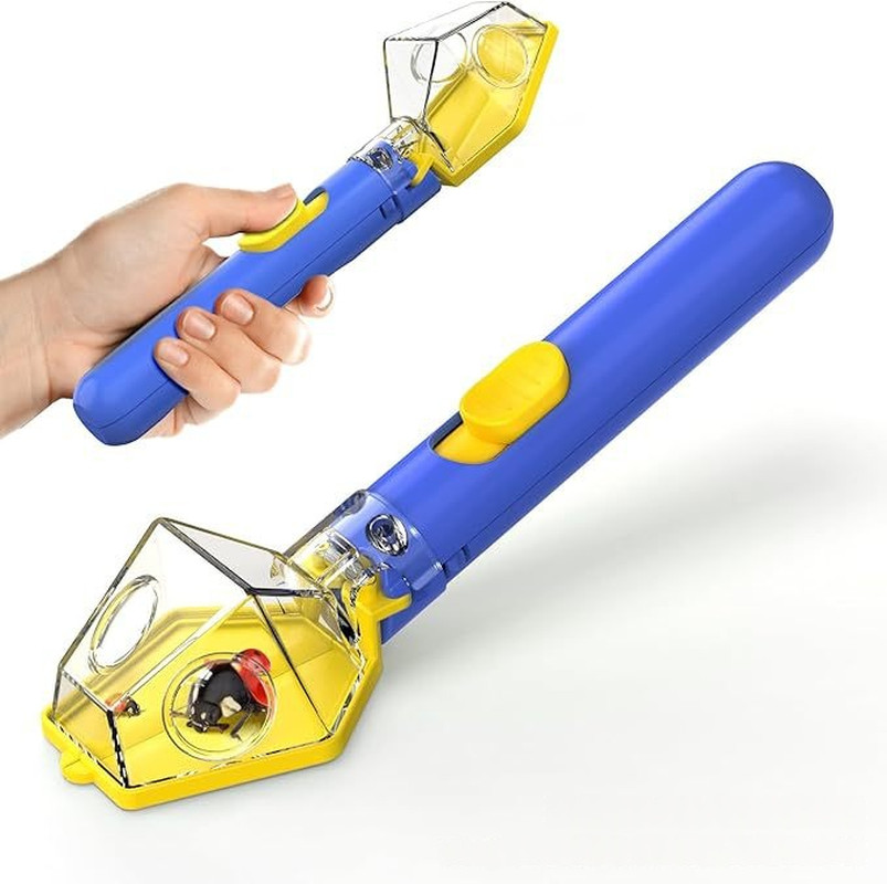 Kids Bug Catcher Kit Magnifying Glass Insect Observer Box Science Toy