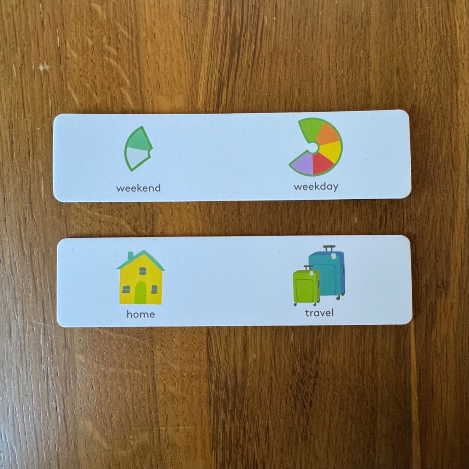 LOVEVERY Plan Ahead Weather Board Wooden Montessori Toy Calendar Planner Toddler