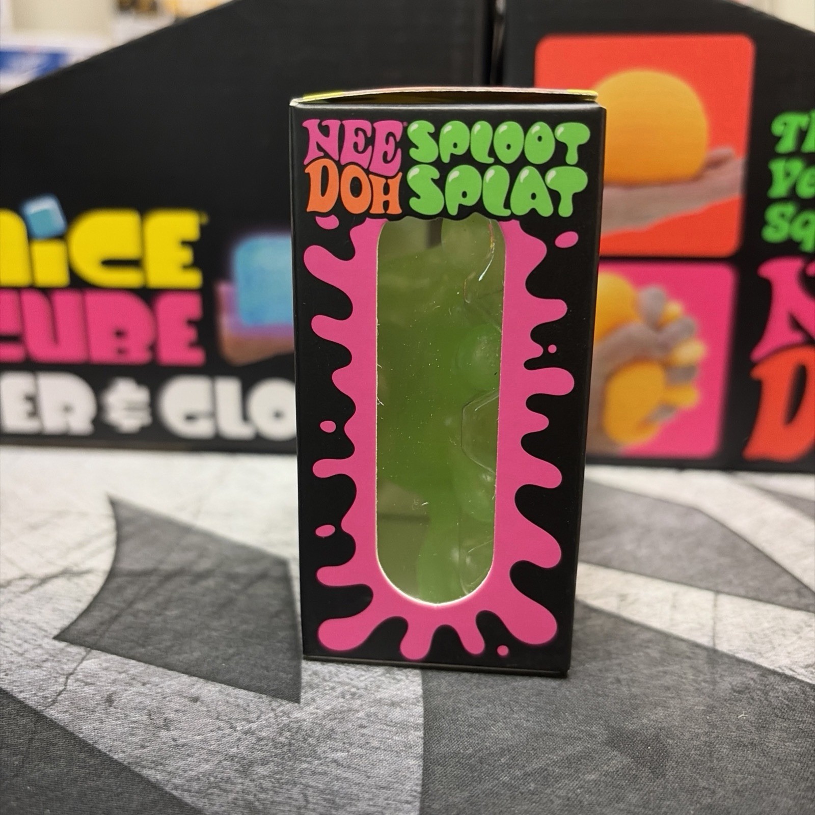 🫟 Genuine Schylling NeeDoh Sploot Splat Squeeze Green US SELLER Same Day 🔥🫟