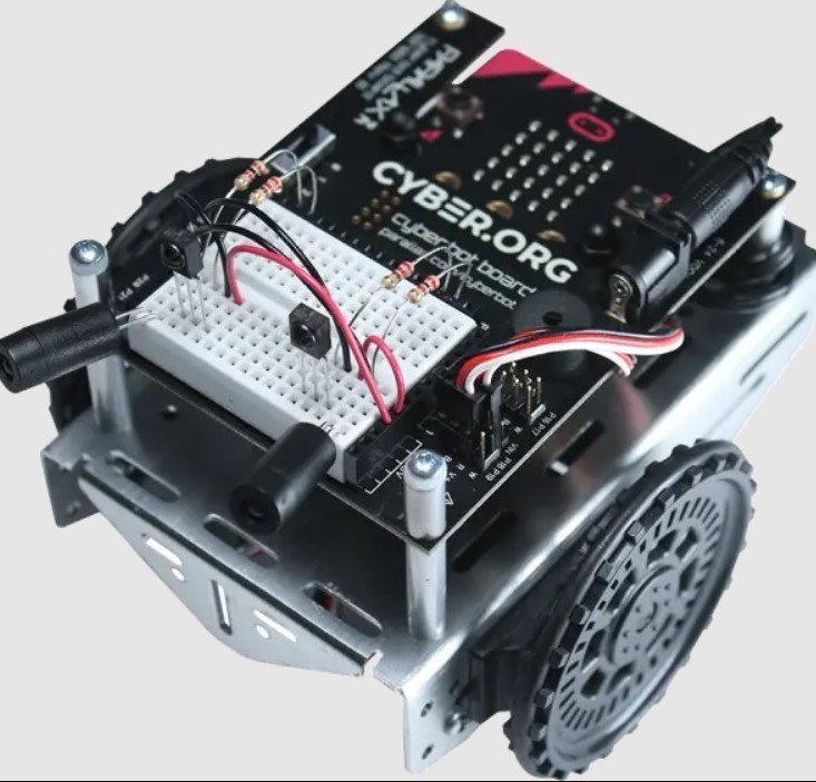 CYBER BOT Robot Kit 32700 NIB Python Micro Bit Parallax Inc Cyber Innovation NEW