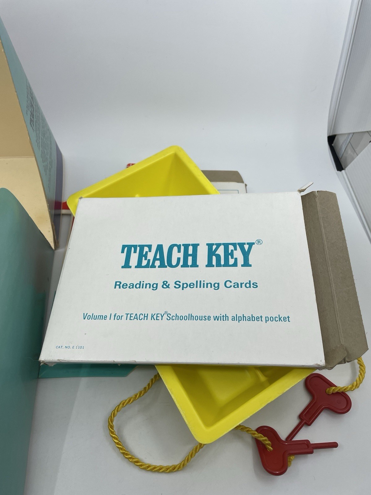 VTG 1967 3M Games TEACH KEY Reading & Spelling Educational Aid Complete 48 Cards