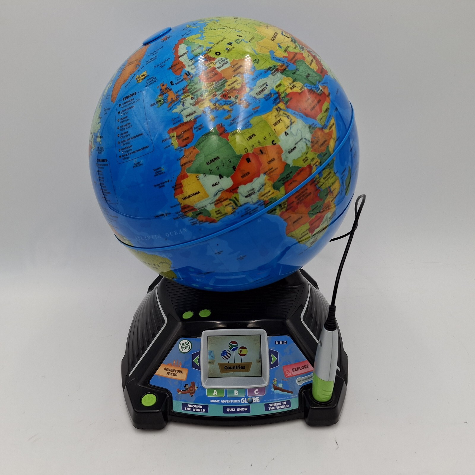 LeapFrog Magic Adventures Globe 2.8″ Video Screen BBC Videos Interactive Games