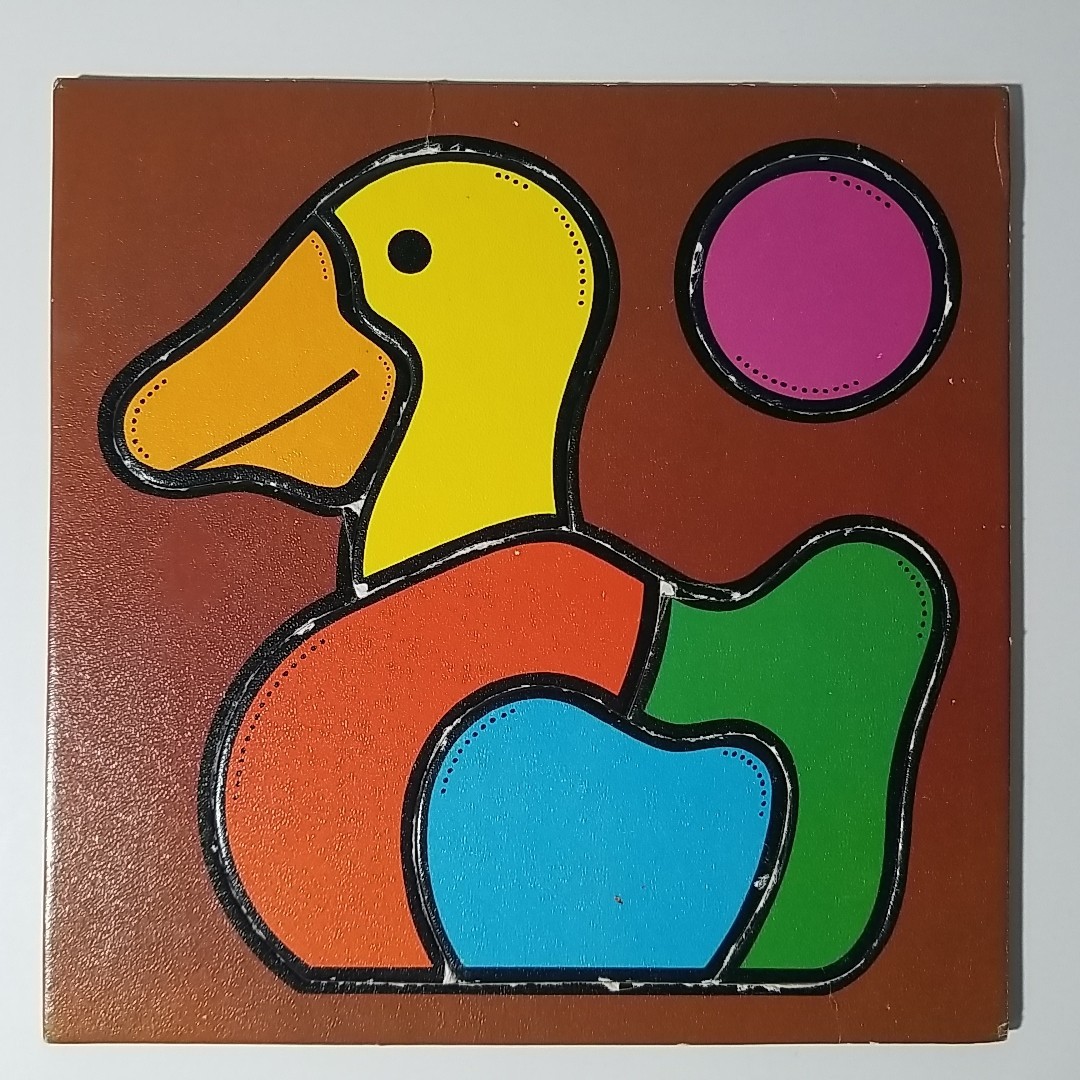 COMPLETE 1986 Discovery Toys GIROCOLOR #229 Color Recognition, Visual Perception