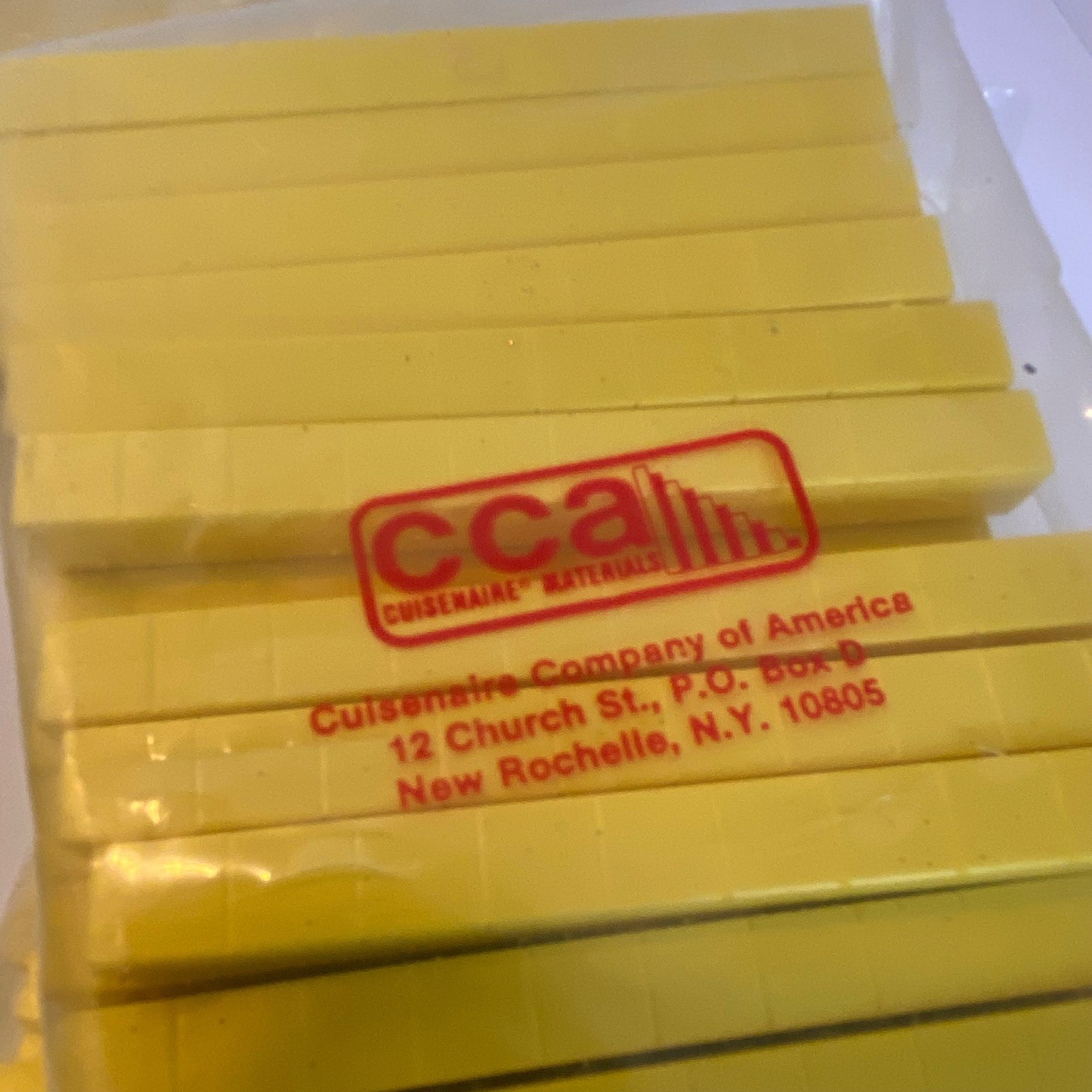 Cuisenaire Base Ten Blocks Math Manipulatives Blue Yellow Excellent Bulk Set