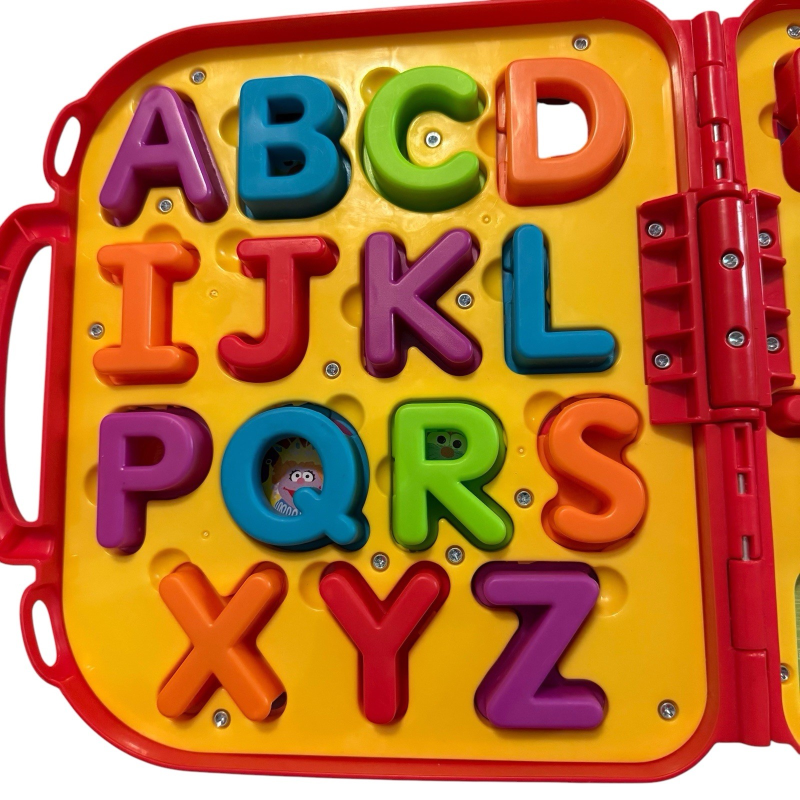Hasbro Sesame Street Elmo’s On The Go Letters Alphabet w/ Carry Case COMPLETE