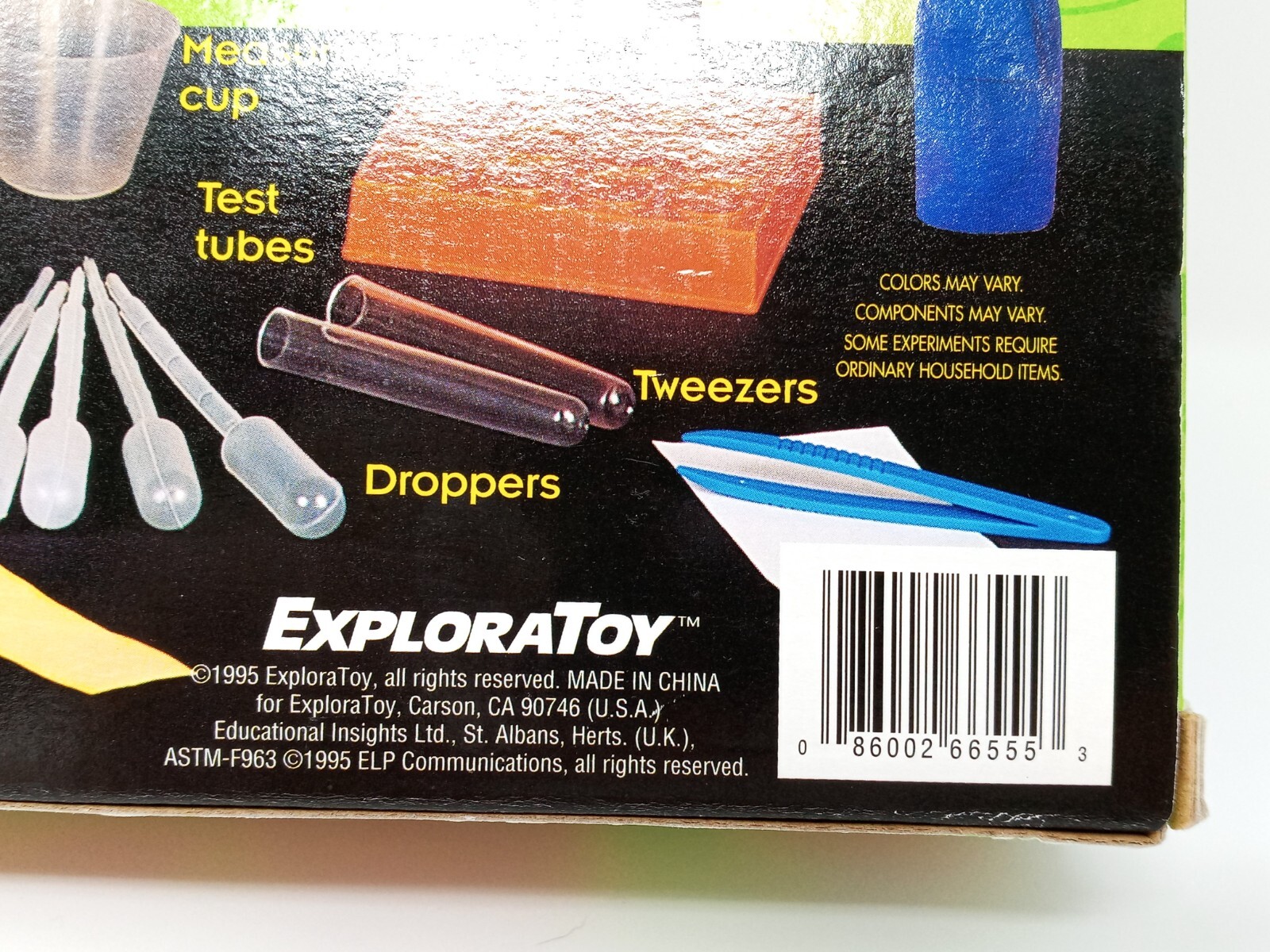Beakmans World 1995 Biochem 101 Chemistry Experiment Set looks unused exploratoy