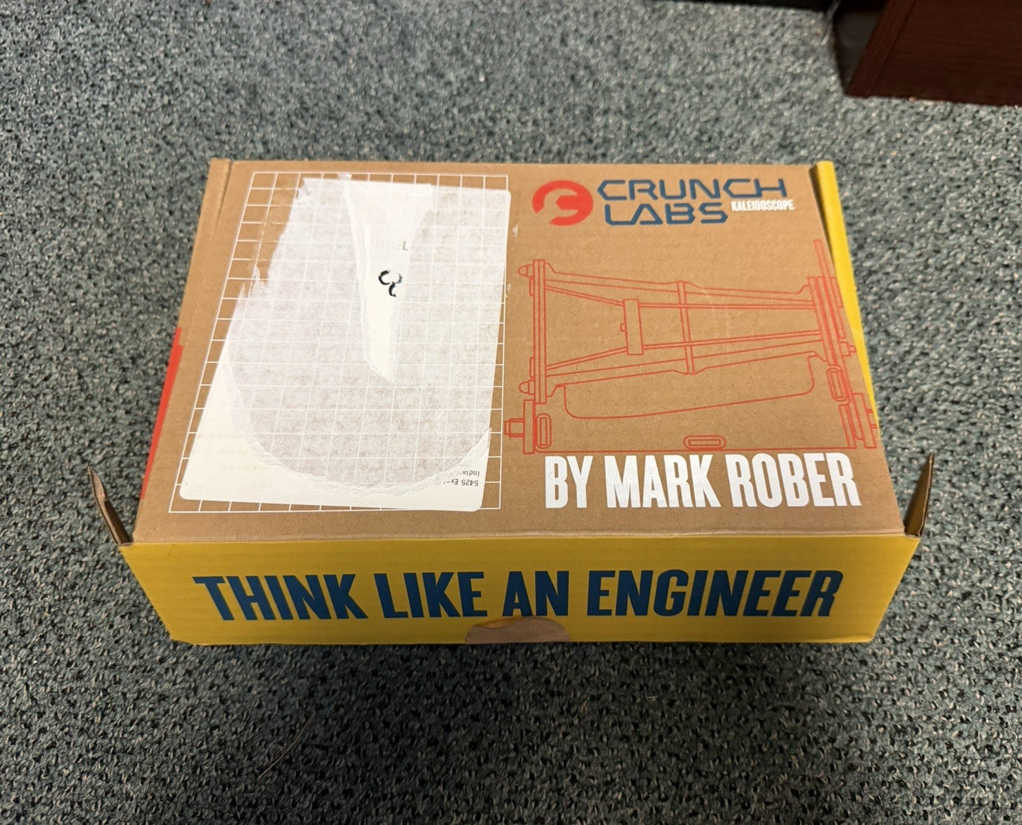 CrunchLabs Mark Rober Build Box Engineering STEM Kit Kaleidoscope