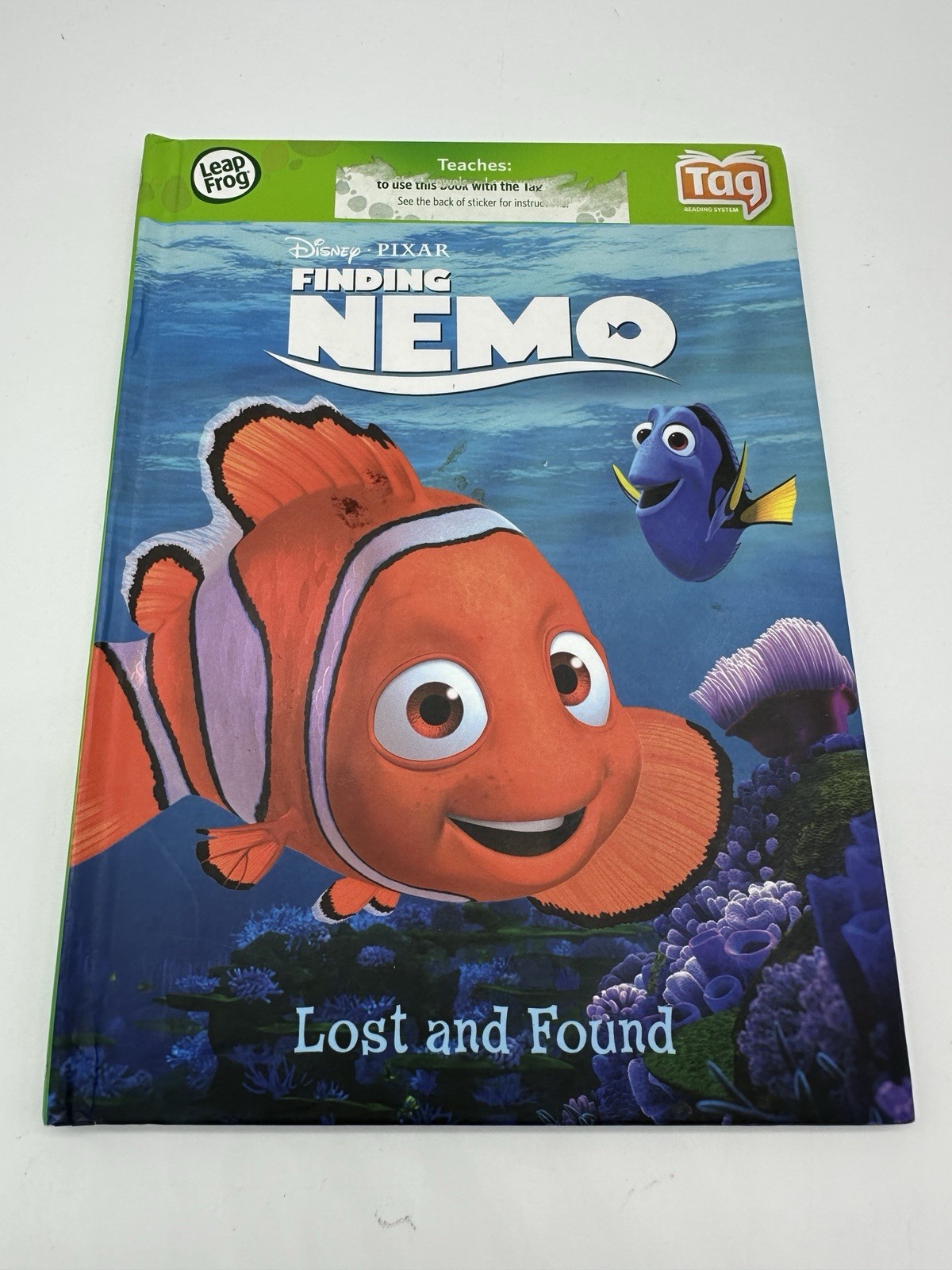 LeapFrog Tag Pen LeapReader book Disney Pixar’s FINDING NEMO: LOST AND FOUND 106