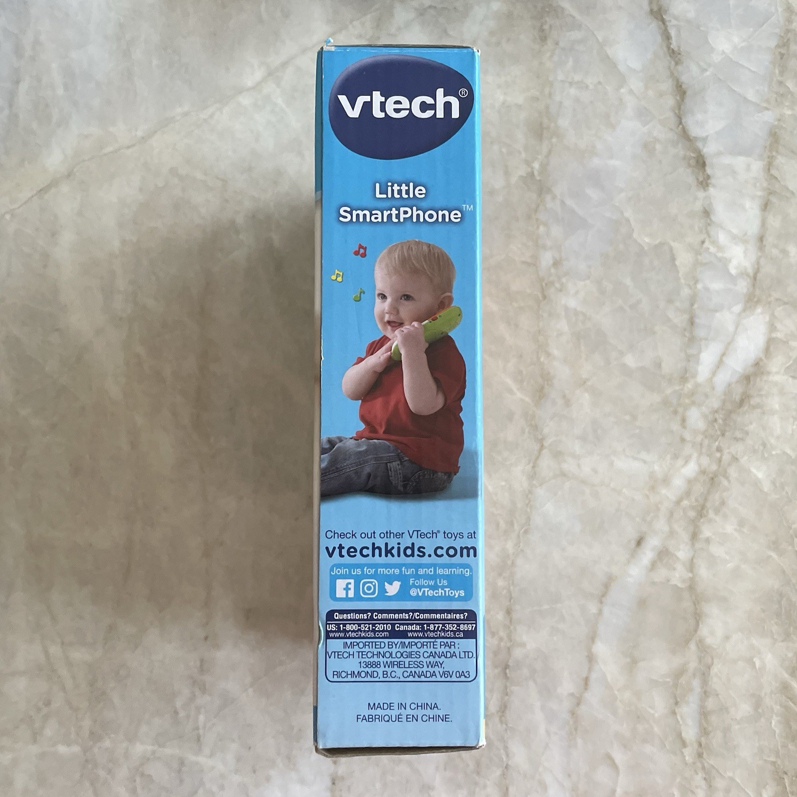 VTech Little SmartPhone 6-36 Months Teaches Numbers Colors Toy Babies Playful