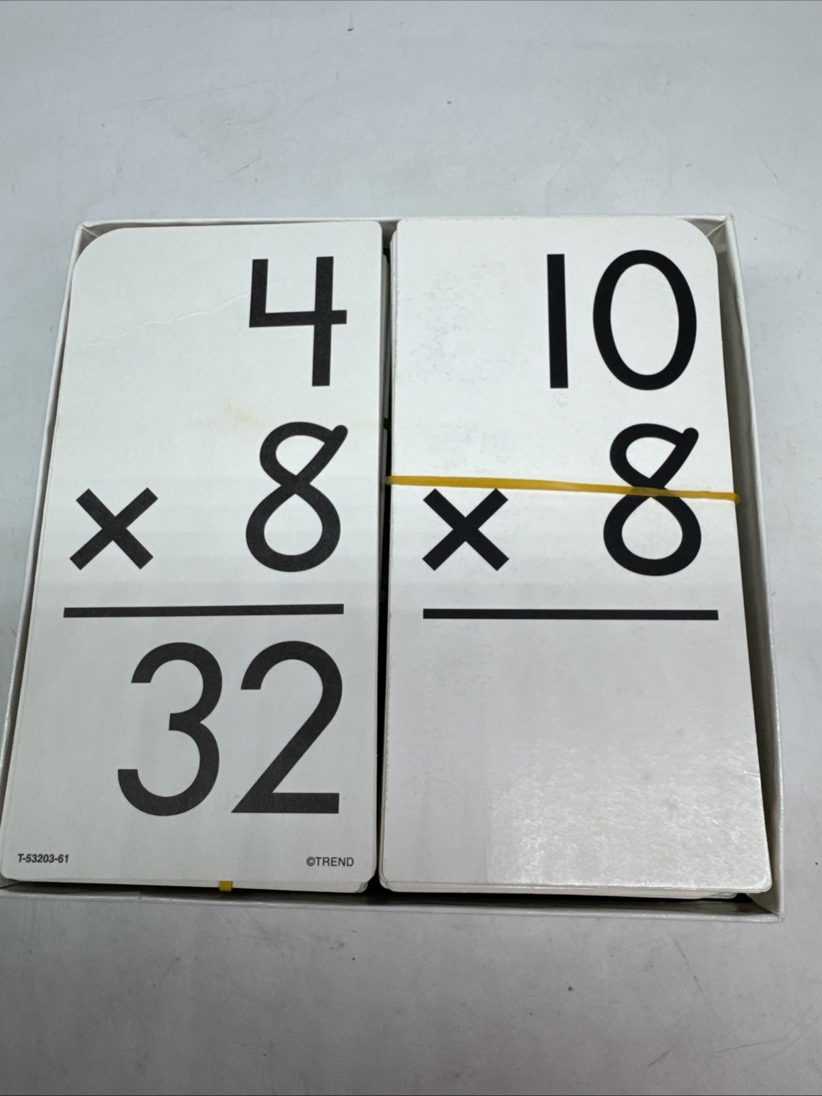 Multiplication Flash Cards Learning Math Mathematics Skills Trend Learning Card