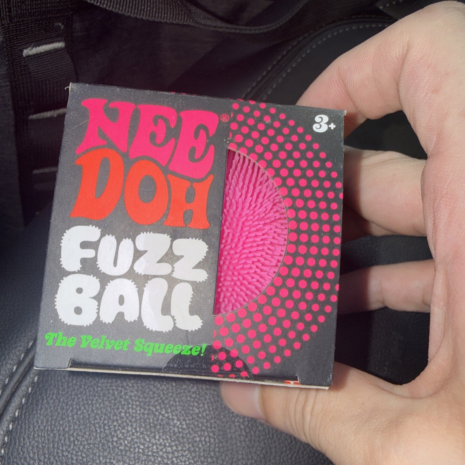 NeeDoh Fuzz Ball Sensory Squeeze Fidget Stress Toy Schylling 3+ NEW