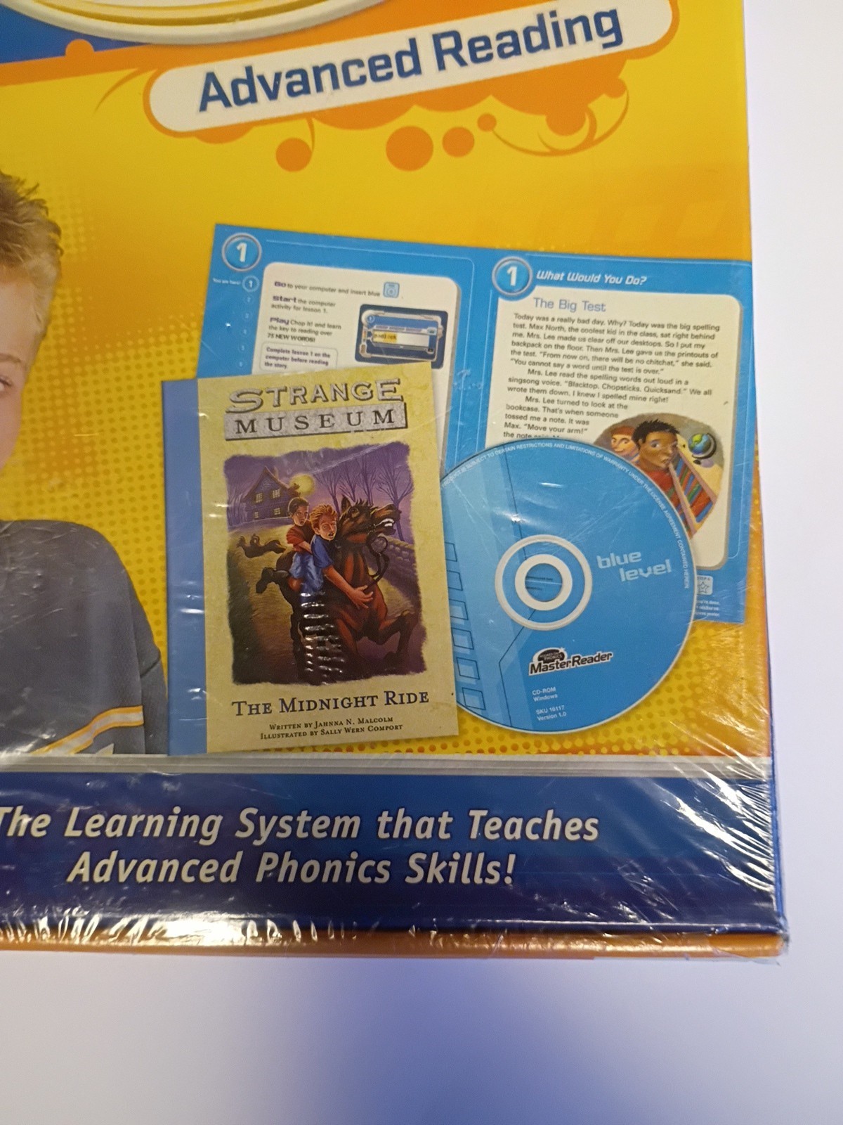 HOOKED ON PHONICS – Advanced Reading Ages 7-8 Essentials Edition NEW Sealed