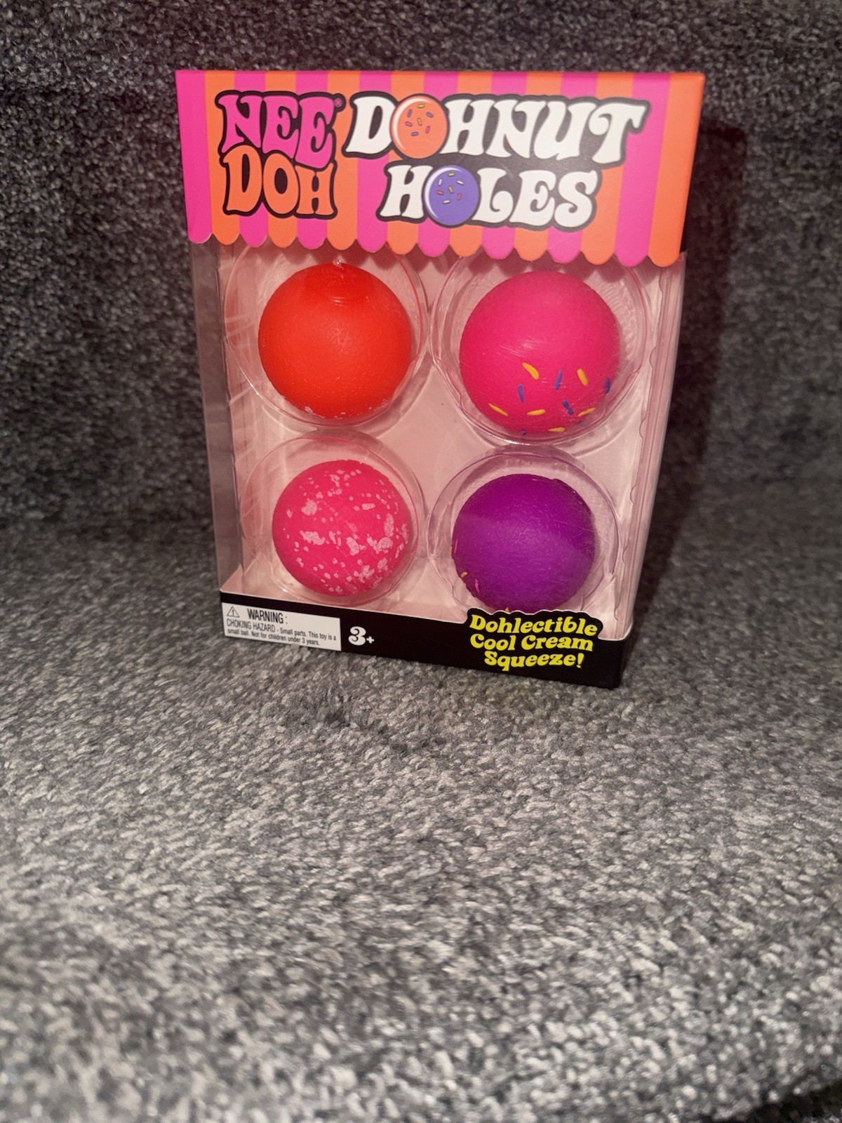 NeeDoh Donut Holes 4 Pack