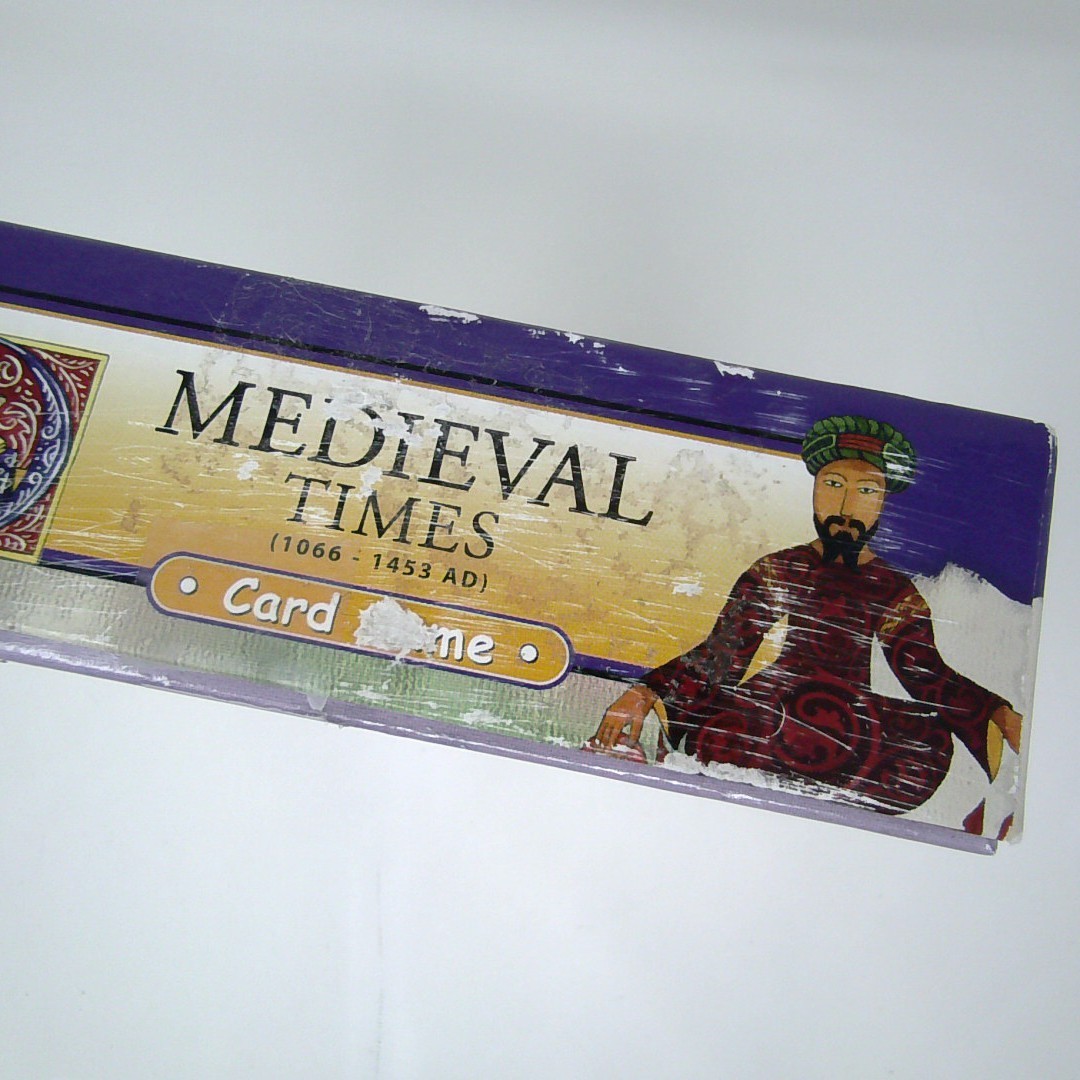 Authentic Professor Noggin’s MEDIEVAL TIMES 1066-1453 AD Card Game Complete