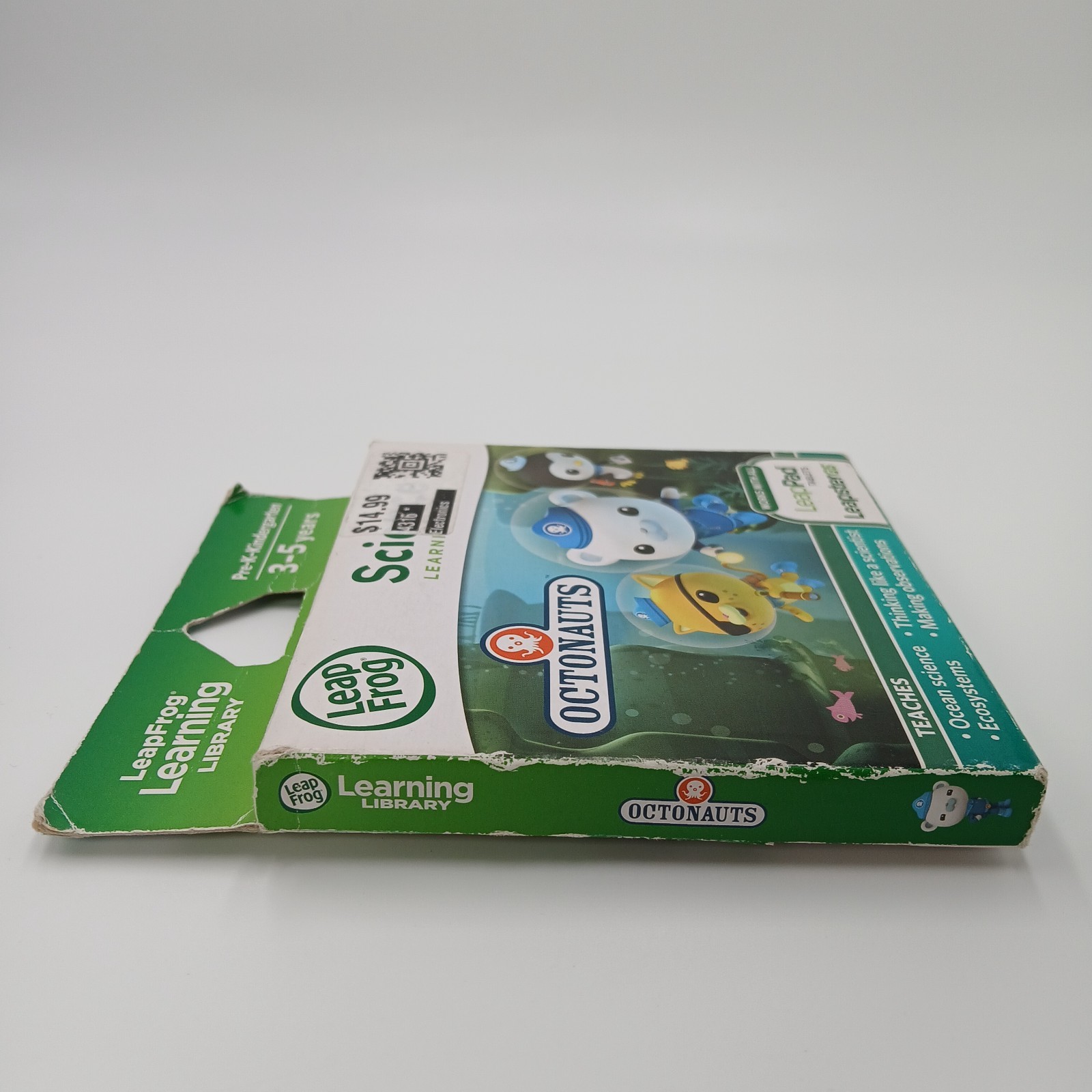 LeapFrog Disney Octonauts Science Learning Game LeapPad LeapsterGS New READ