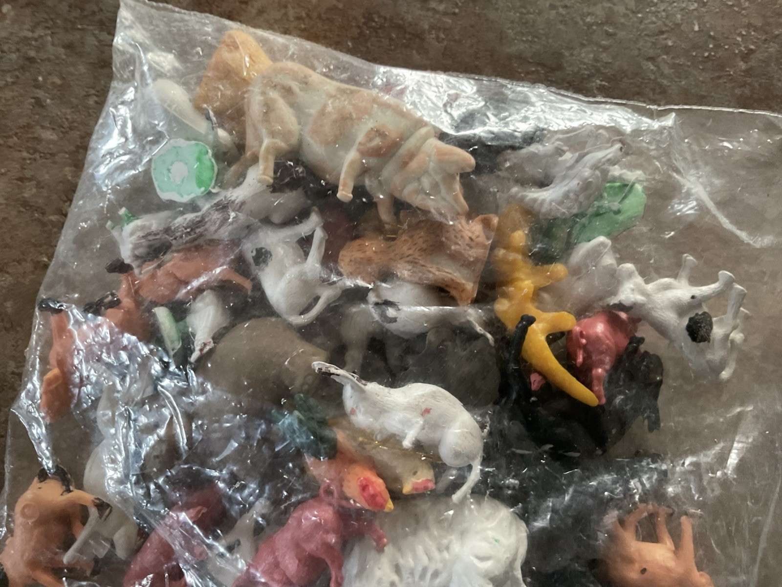 Small Plastic Animals- Farm & Zoo Mixed Lot