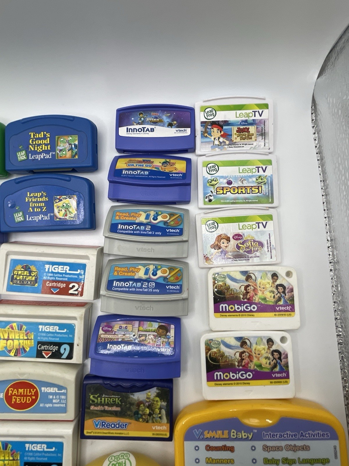 25 Leap Frog, V Tech, Tiger Learning Games