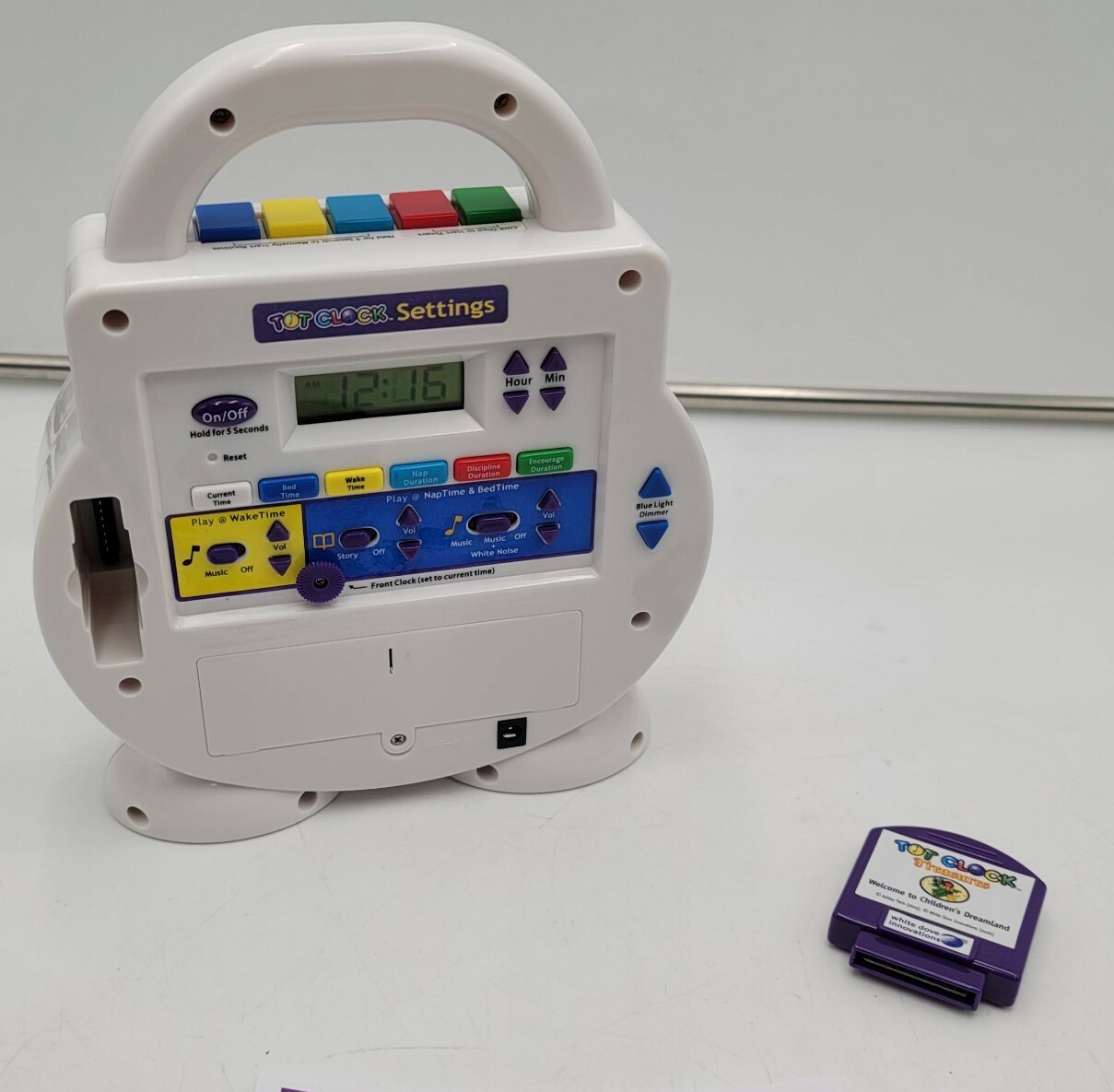 MY TOT CLOCK CHILDREN’S AGE 2+ INCLUDES 1 CARTRIDGE