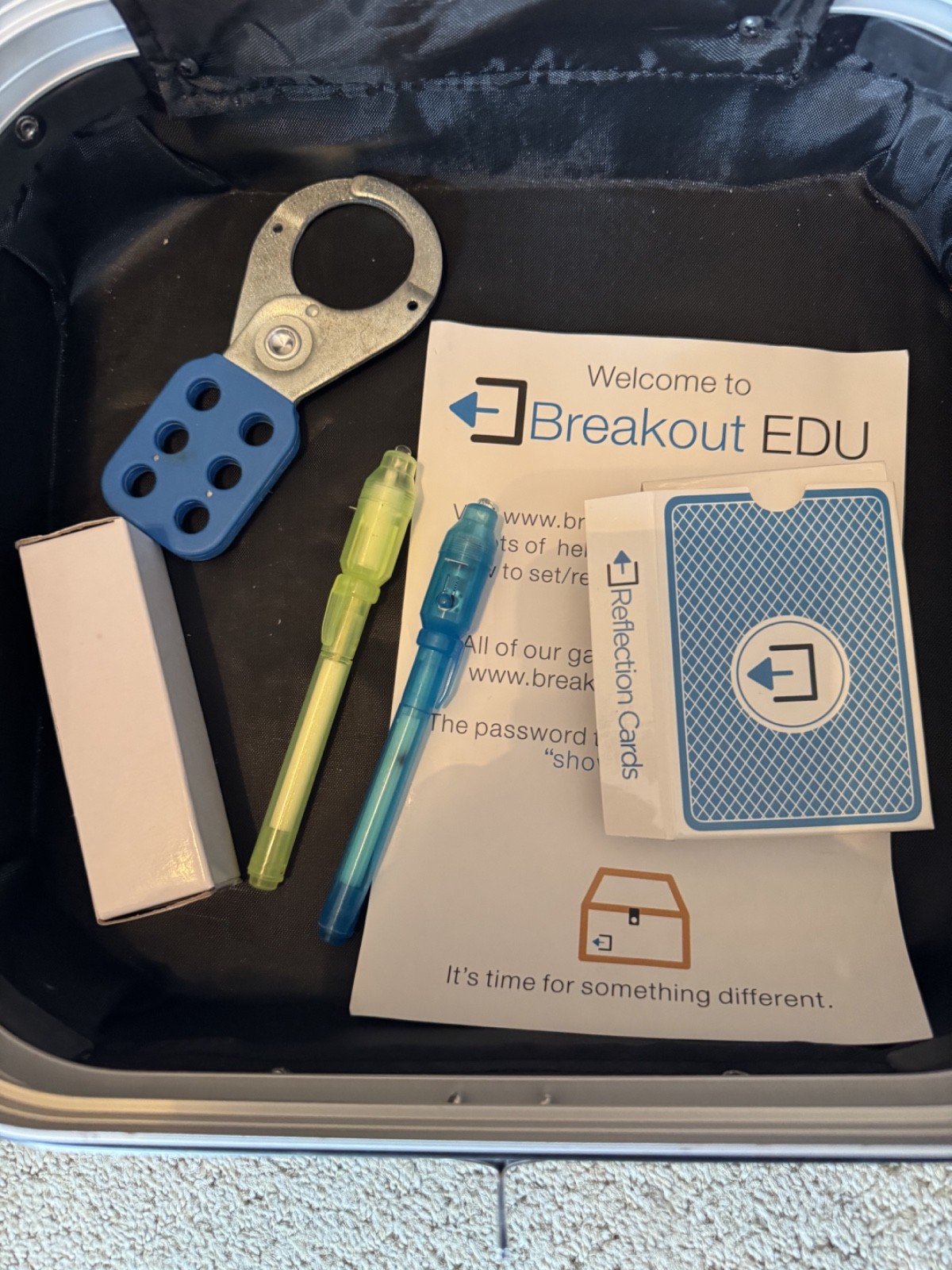 Breakout EDU Kit (K-12, All Subjects) Game-Based Learning Platform Problem Solve