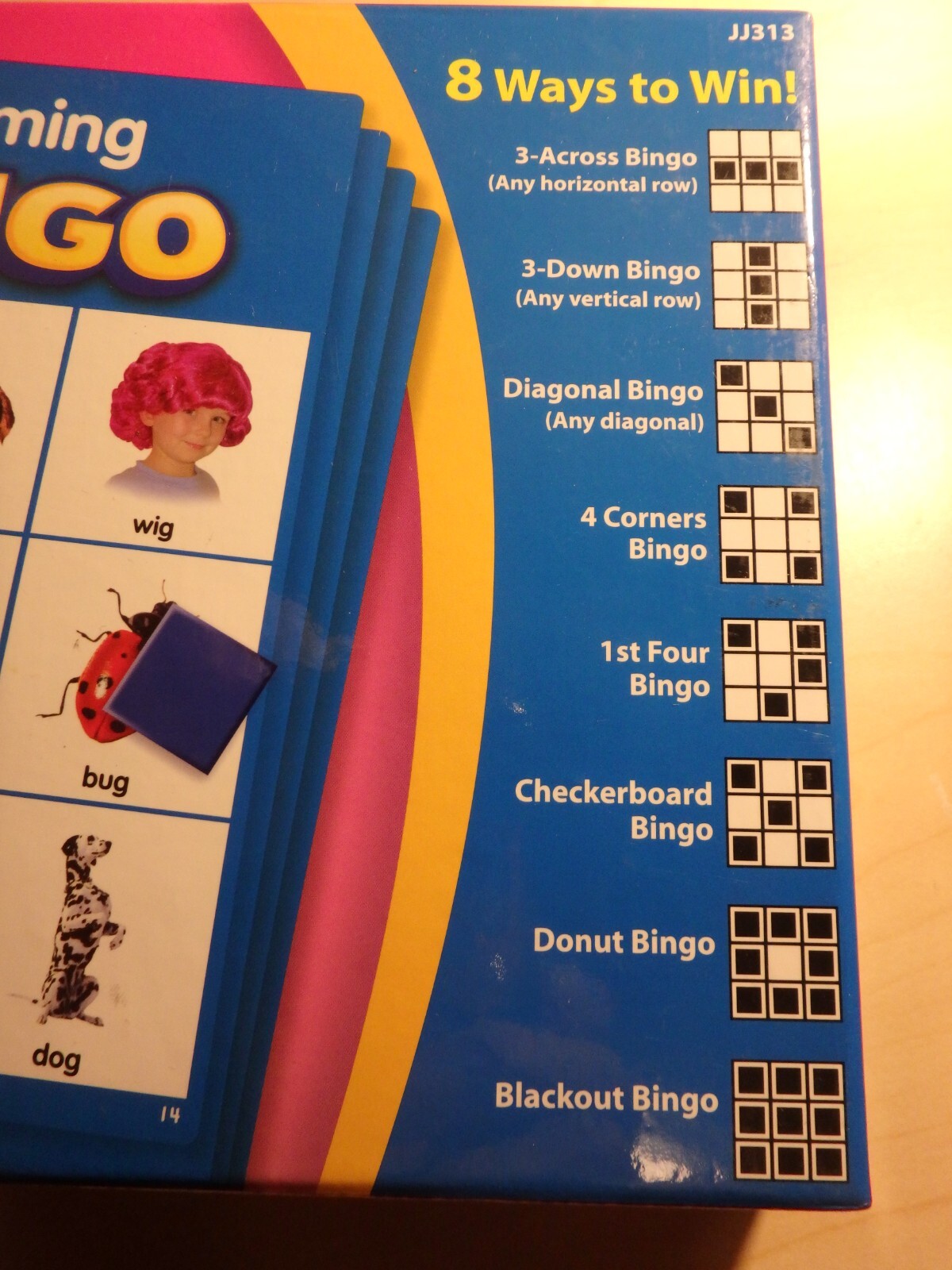 Lakeshore Rhyming Bingo Game, Rhyming Words, Ages 4 and Up, JJ313