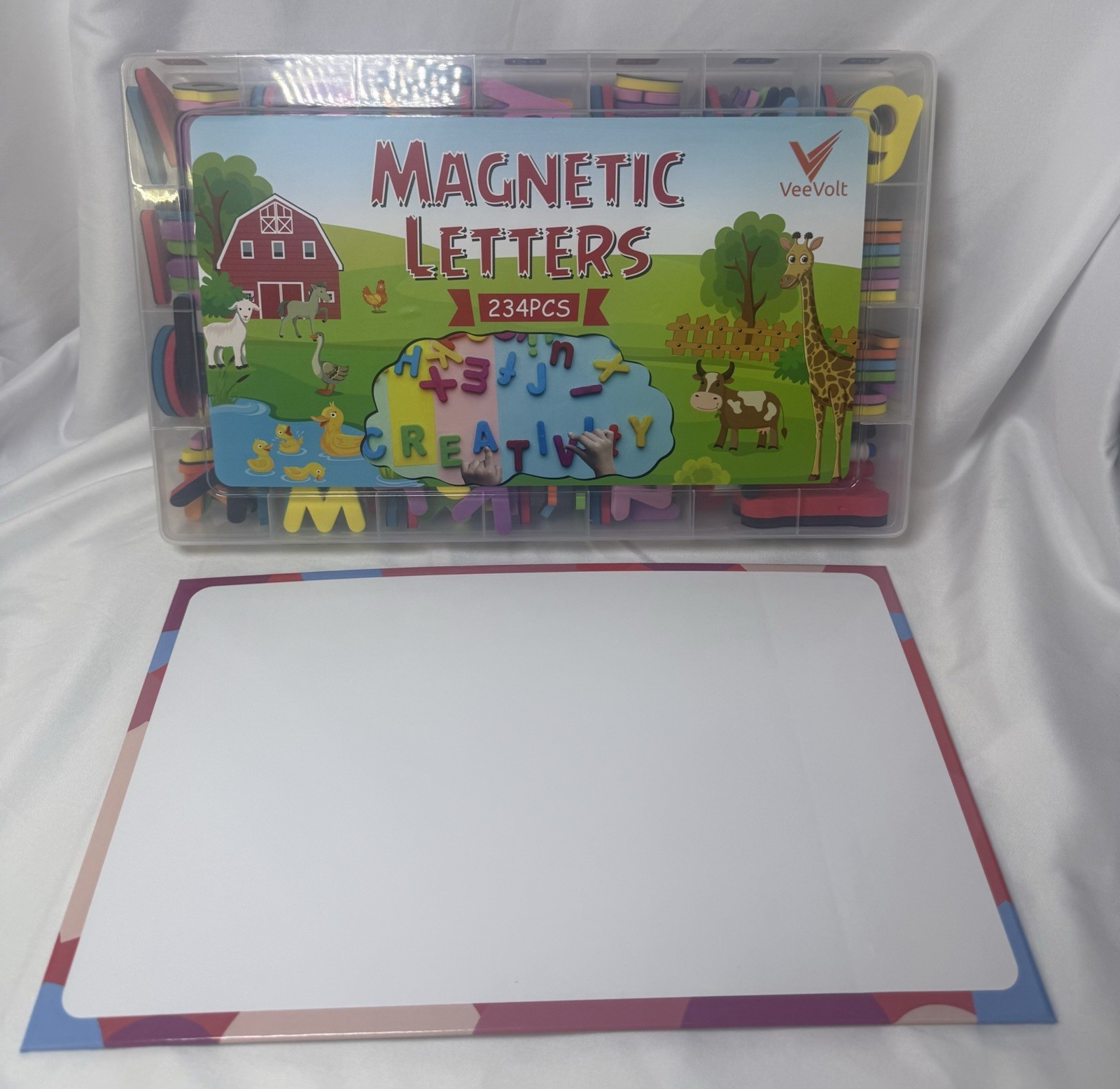 Magnetic Alphabet Letters Set – 234 Pcs ABCs, Numbers & Patterns Kids Learning