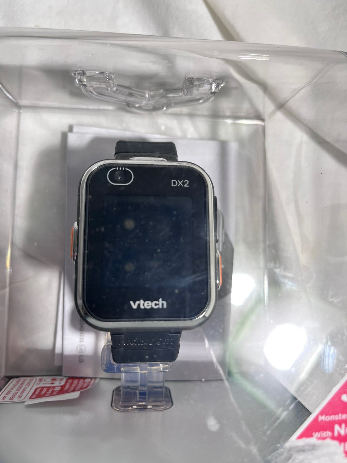 VTech 80-193808 Kidizoom Smartwatch DX2 Smart Watch – Black open box